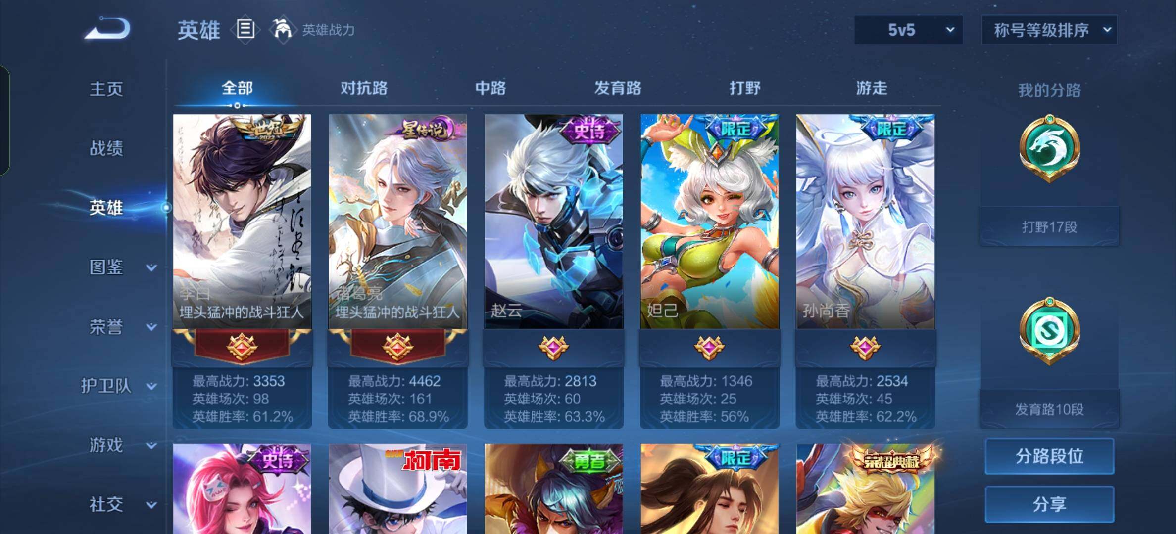 WZYXS3205571王者荣耀账号详情图4