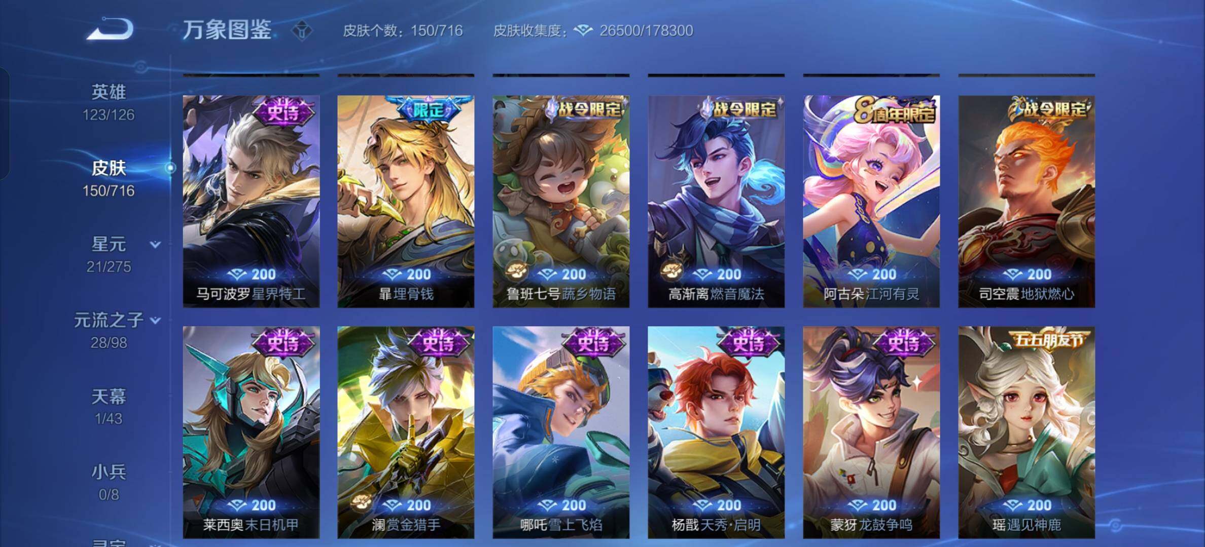 WZYXS3205571王者荣耀账号详情图8