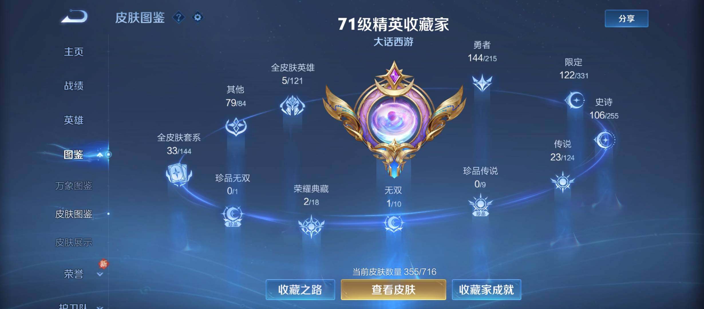 WZYXS3207623王者荣耀账号详情图5