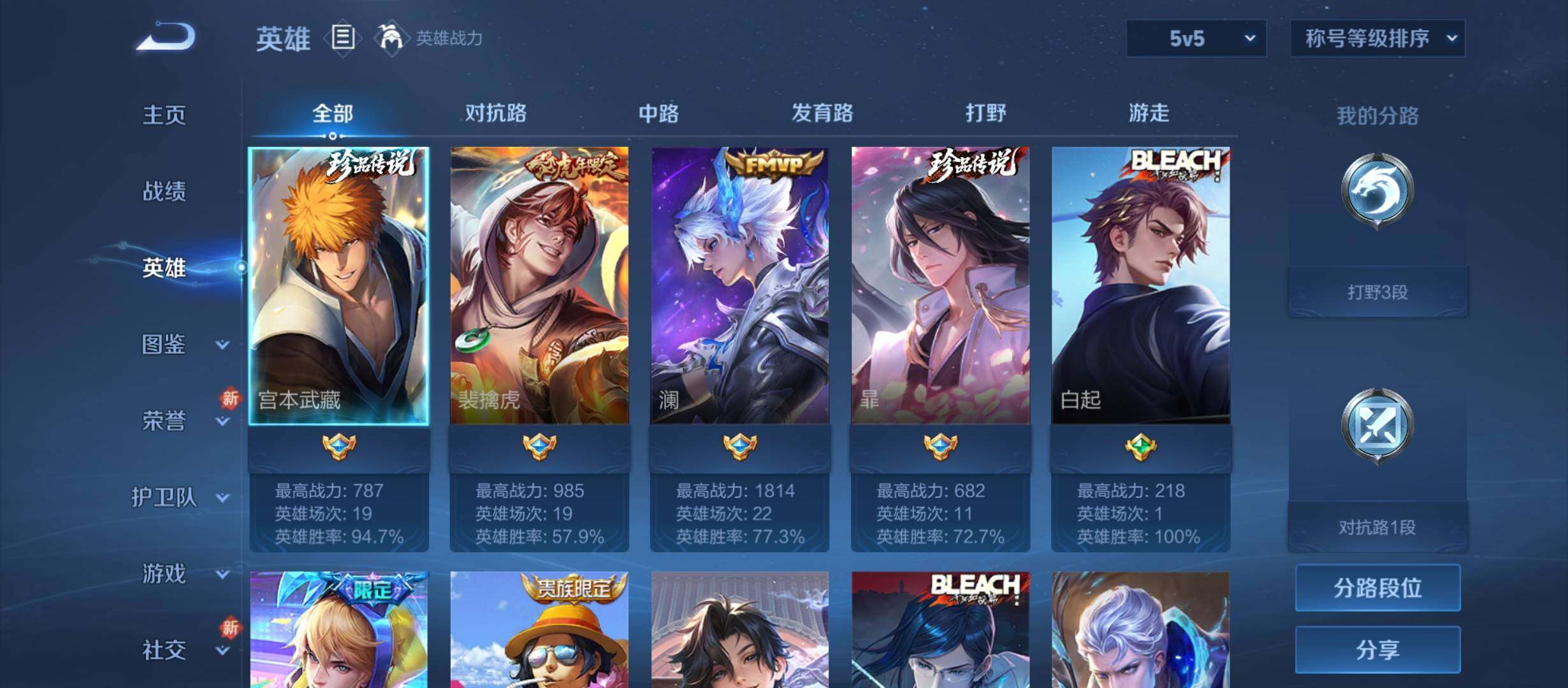 WZYXS3208919王者荣耀账号详情图3 WZYXS3208919王者荣耀账号详情图3