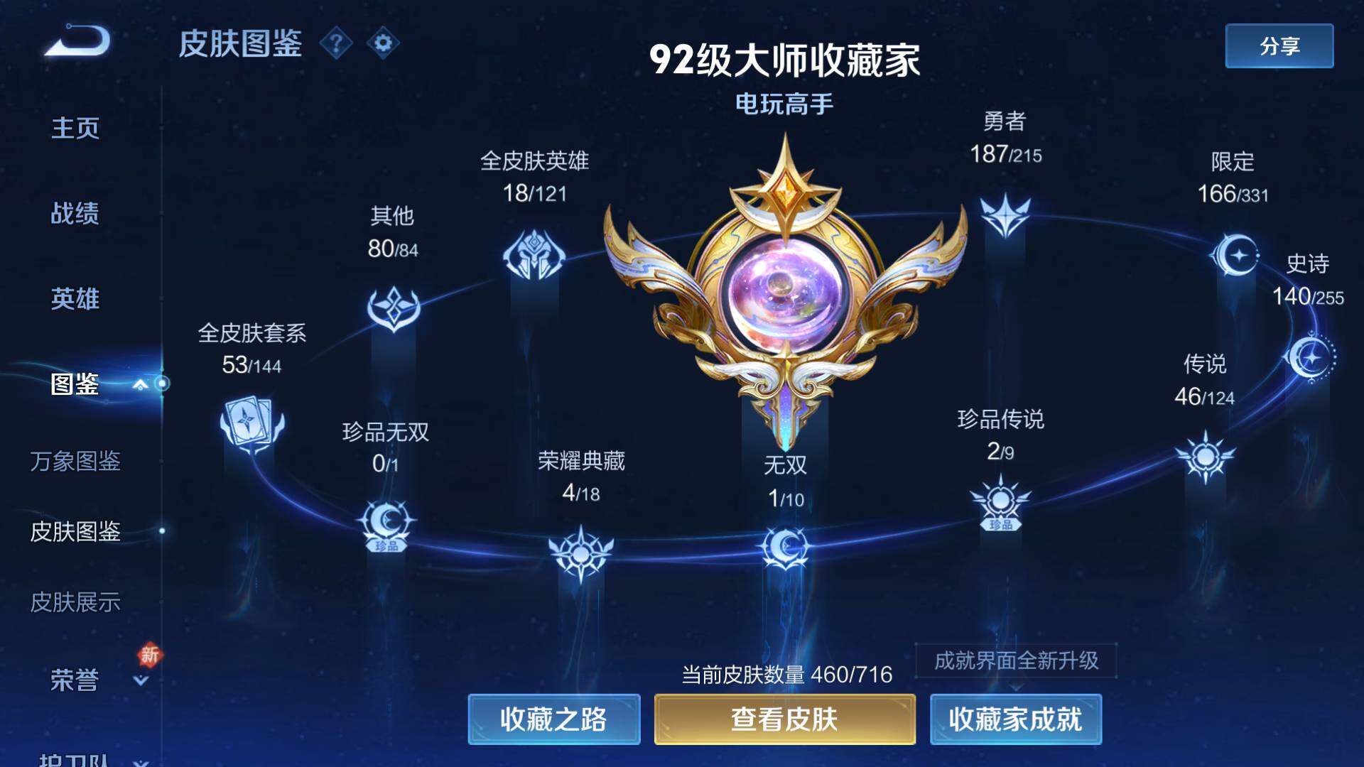 WZLFY3205458王者荣耀账号详情图4