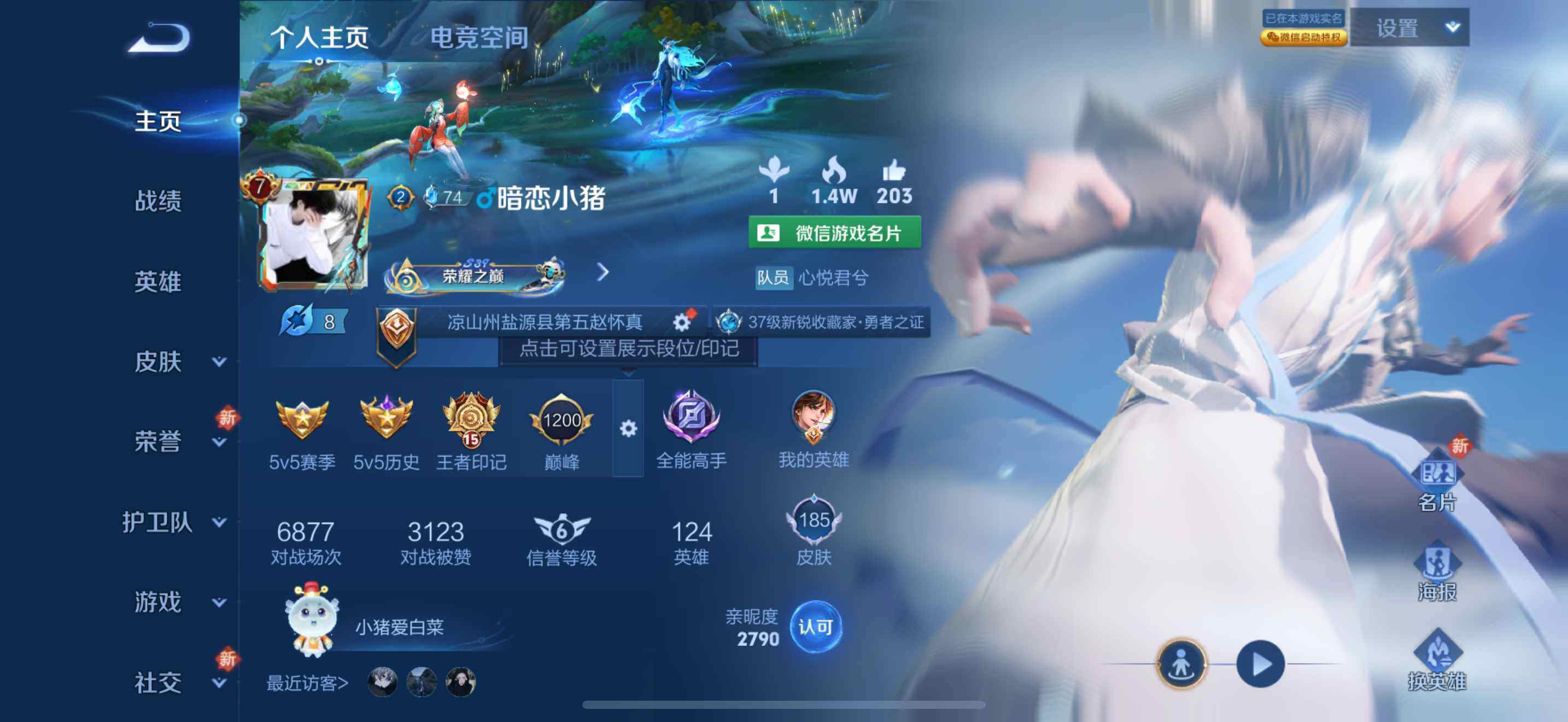 WZHJJ3206976王者荣耀账号详情图9