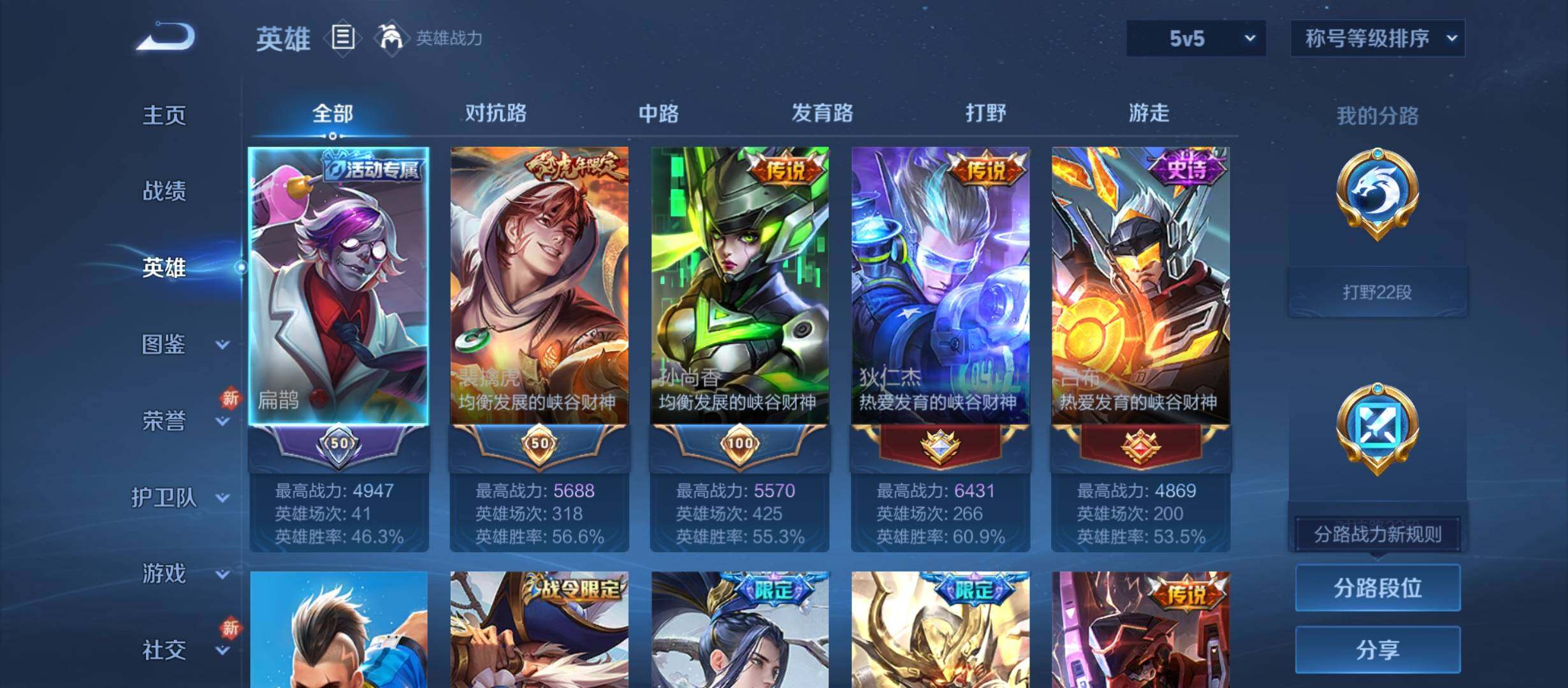 WZYXS3210910王者荣耀账号详情图3 WZYXS3210910王者荣耀账号详情图3