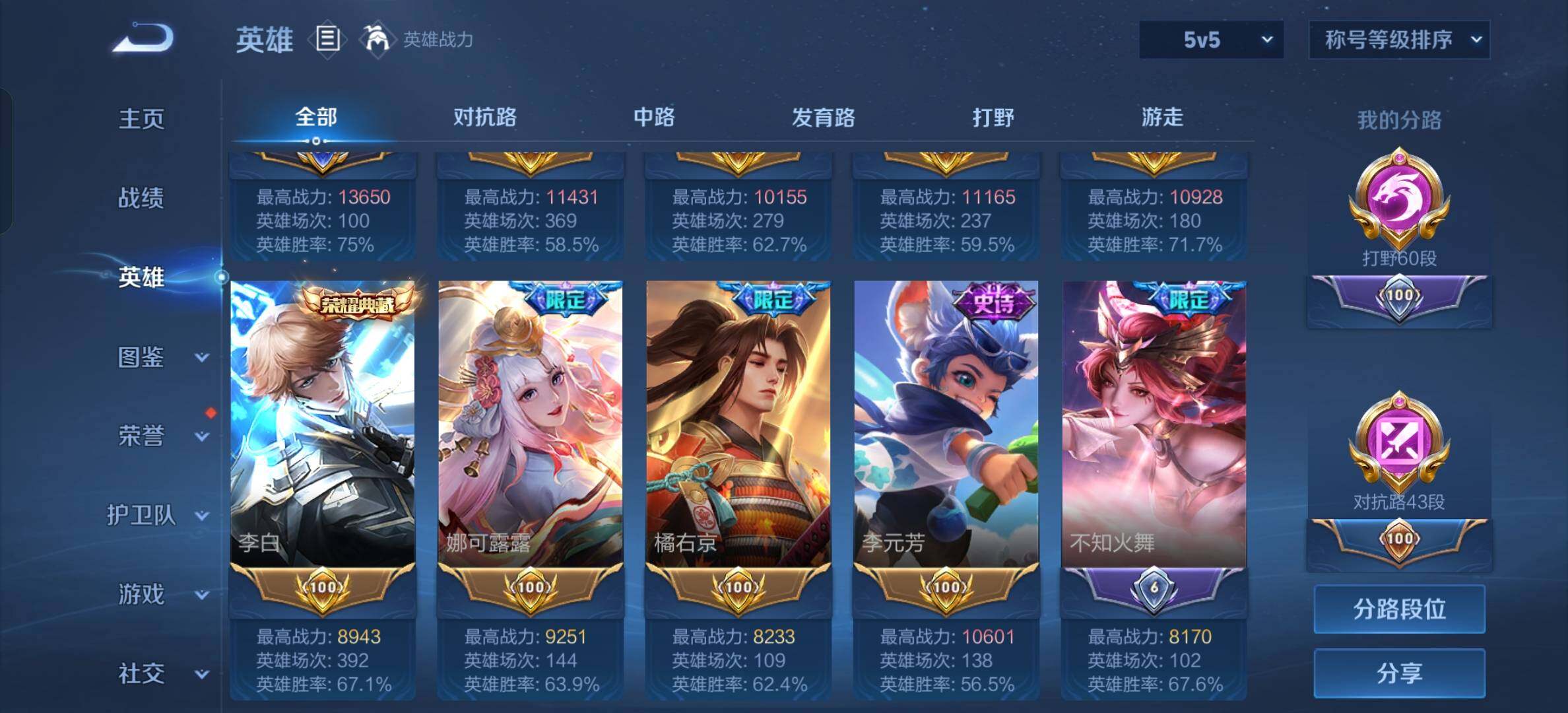 WZYXS3207874王者荣耀账号详情图6 WZYXS3207874王者荣耀账号详情图6
