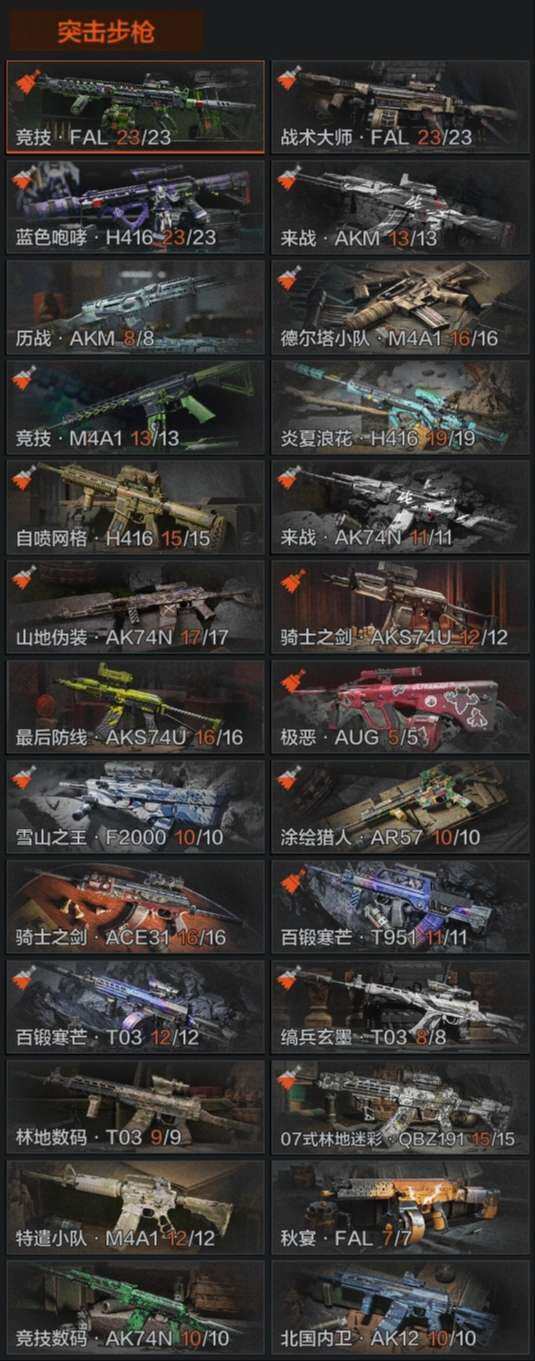 AQZY33638暗区突围账号详情图10