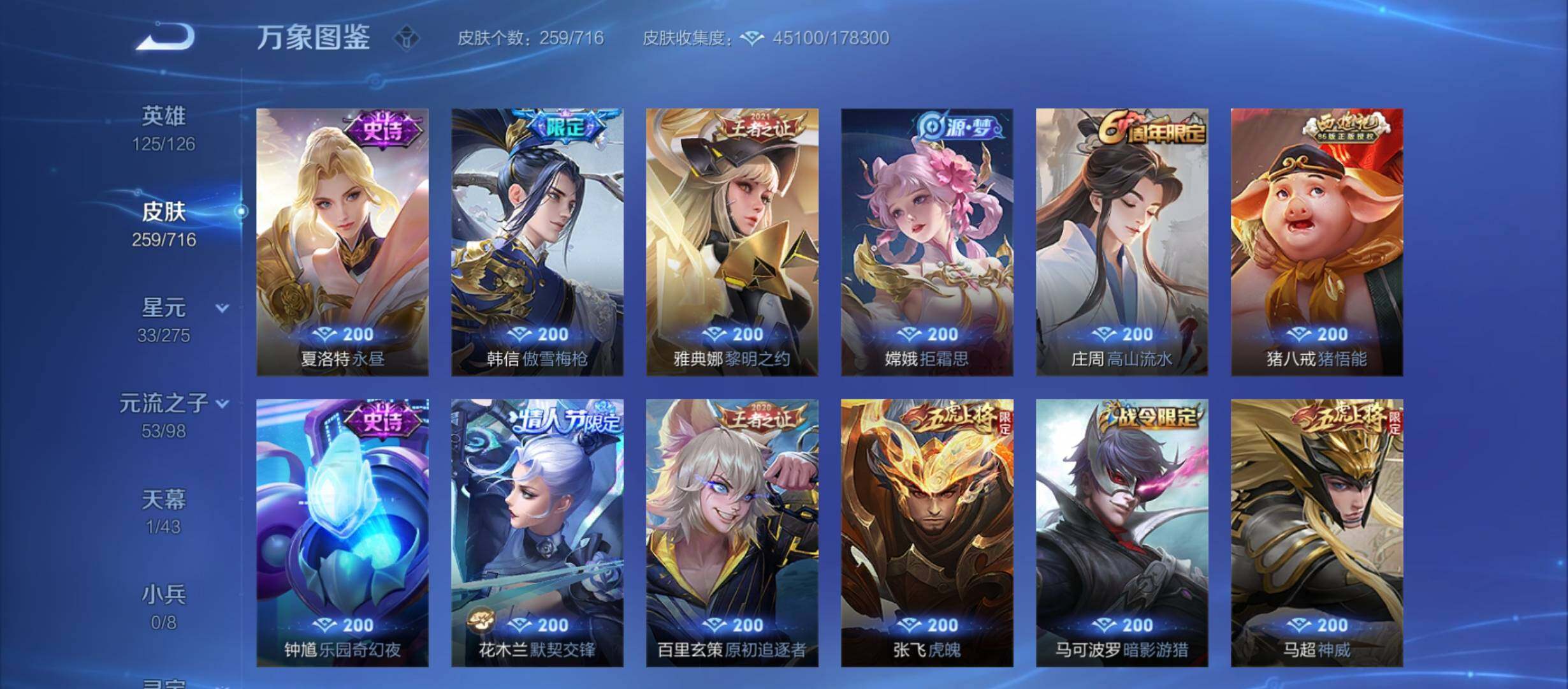 WZYXS3212279王者荣耀账号详情图11