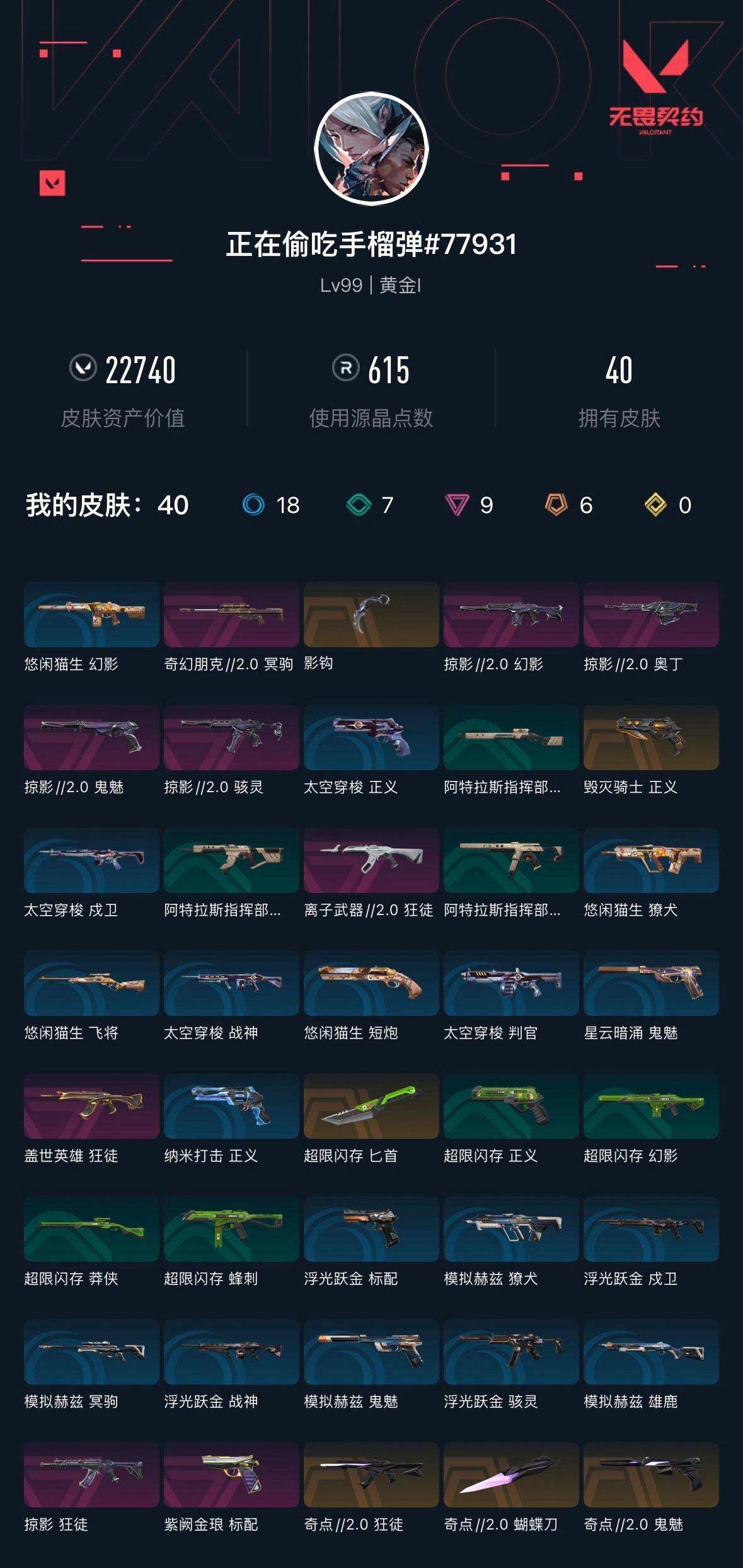WWQXL38428无畏契约账号详情图5 WWQXL38428无畏契约账号详情图5