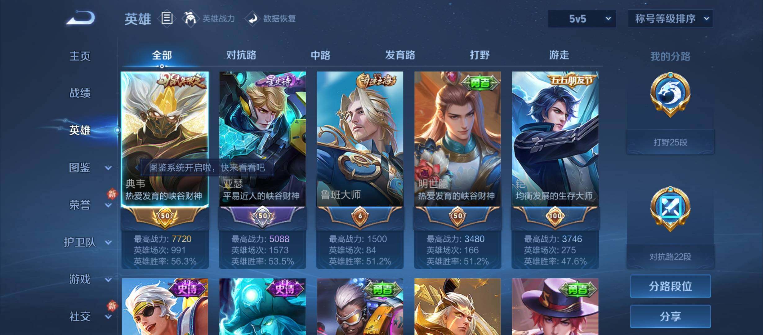 WZYXS3220253王者荣耀账号详情图3