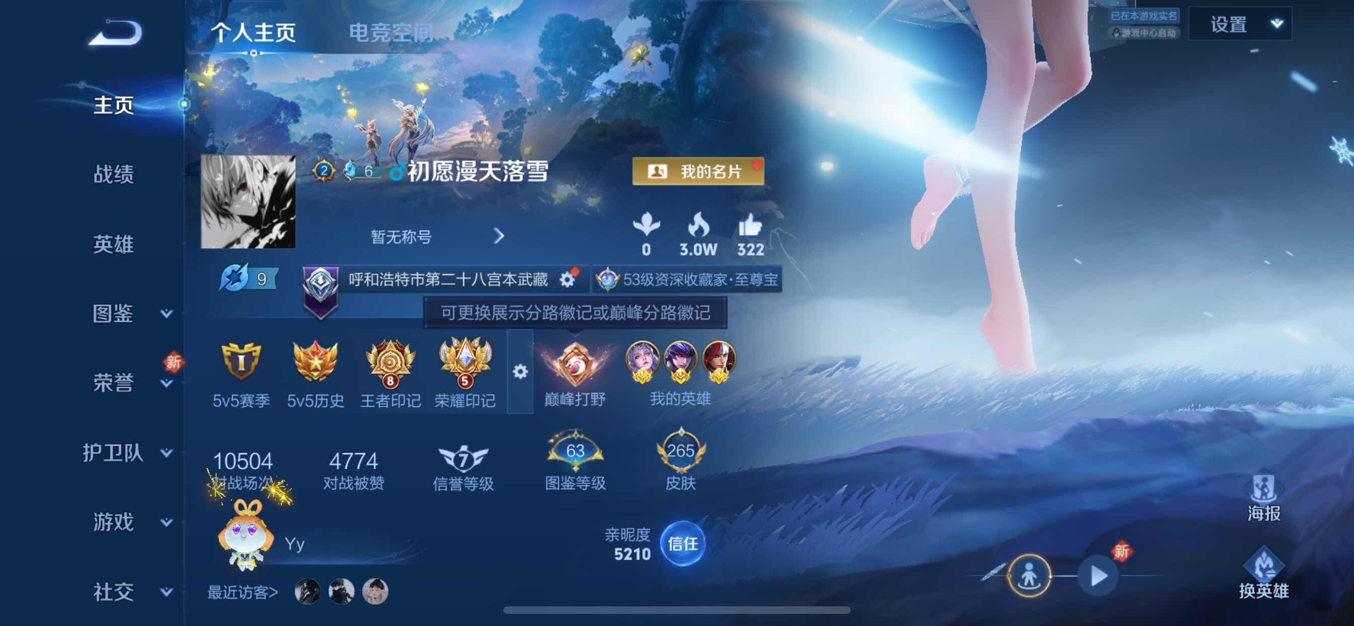 WZYXS3207508王者荣耀账号详情图2