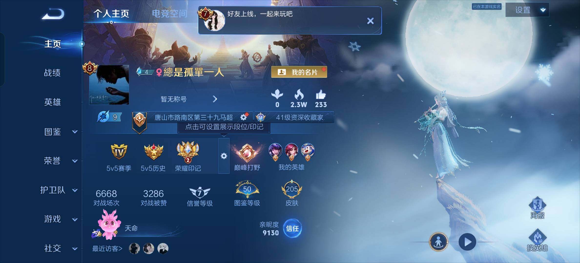 WZYXS3207389王者荣耀账号详情图3 WZYXS3207389王者荣耀账号详情图3