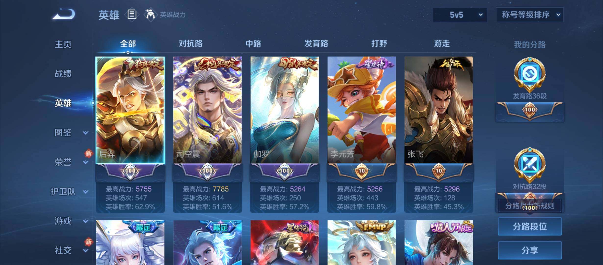 WZYXS3212570王者荣耀账号详情图3