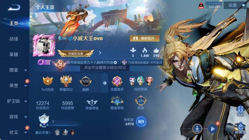 WZ033206988王者荣耀账号详情图10 WZ033206988王者荣耀账号详情图10