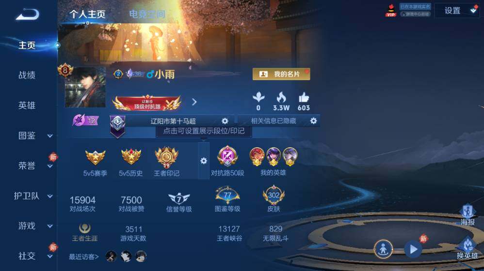 WZ033207168王者荣耀账号详情图11 WZ033207168王者荣耀账号详情图11