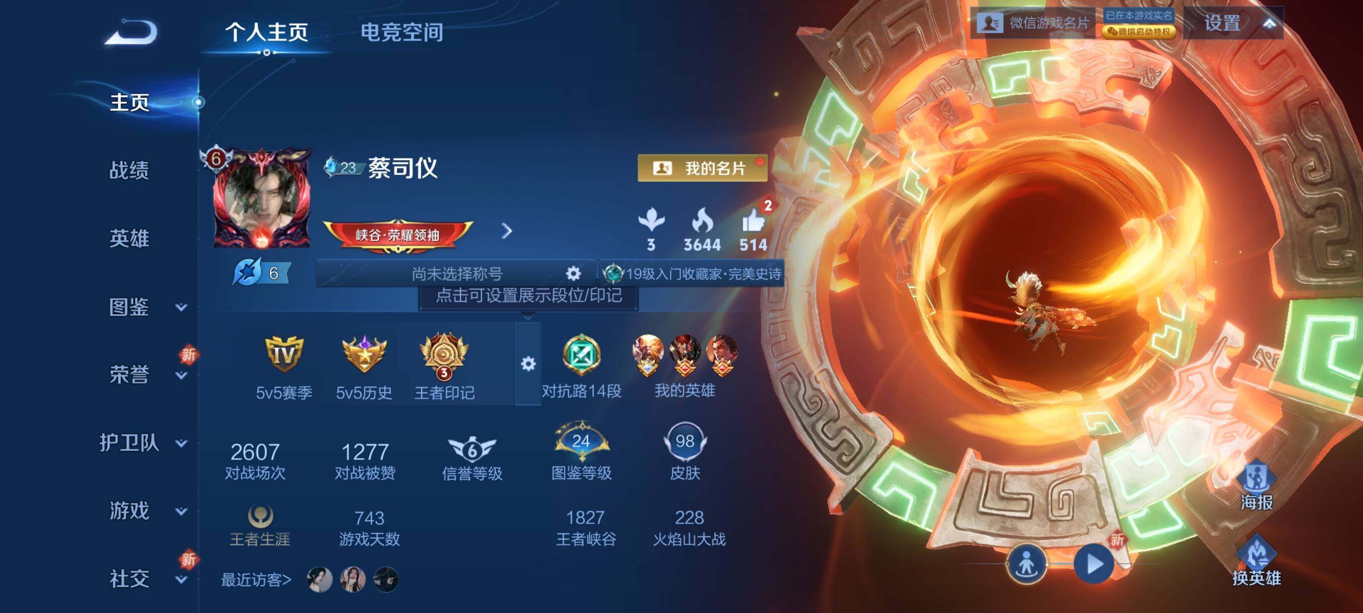 WZHJJ3207294王者荣耀账号详情图7