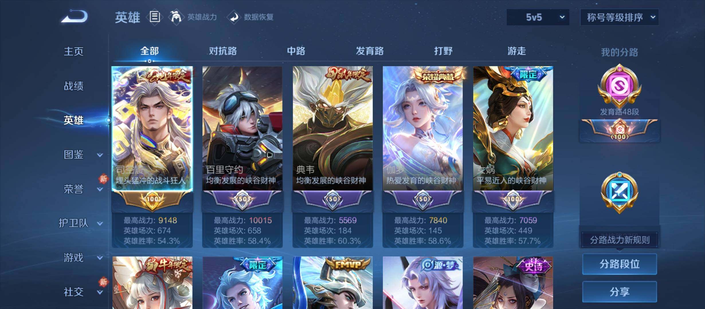 WZYXS3220239王者荣耀账号详情图3