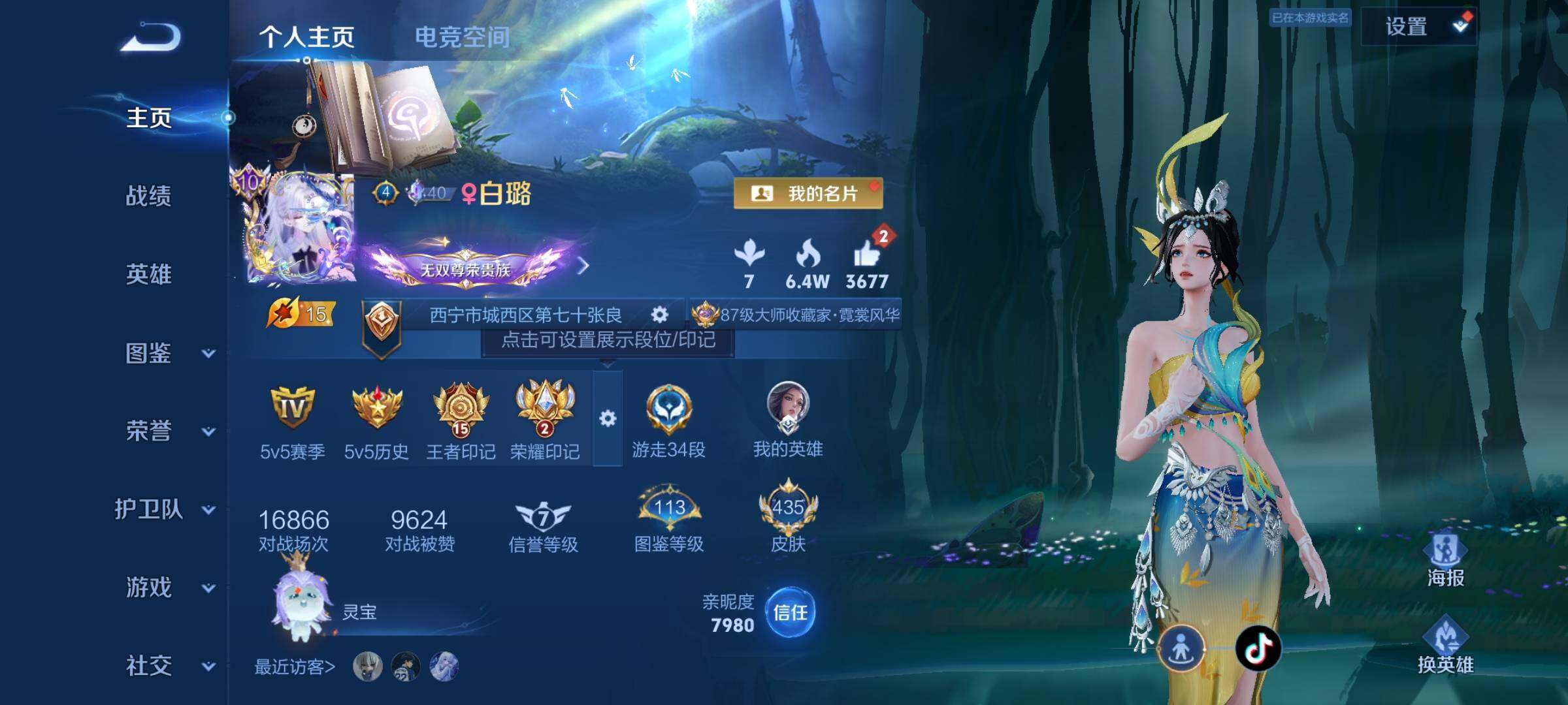 WZYXS3208392王者荣耀账号详情图2 WZYXS3208392王者荣耀账号详情图2