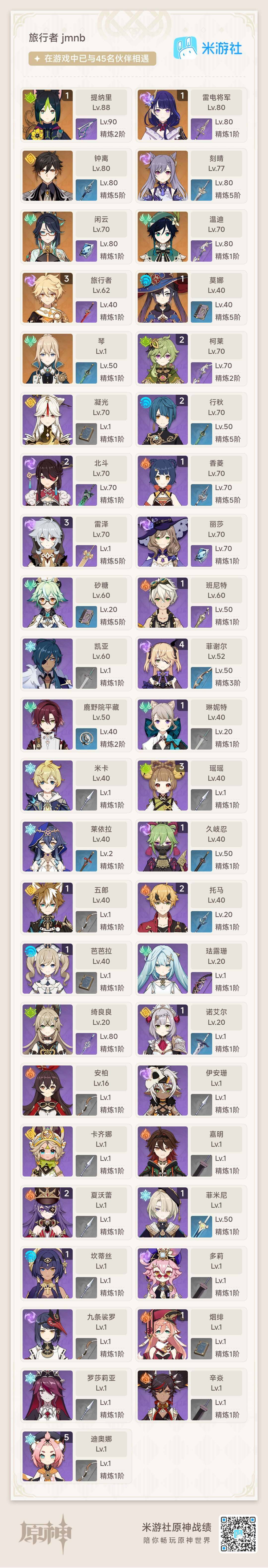 YSEY37197原神账号详情图3