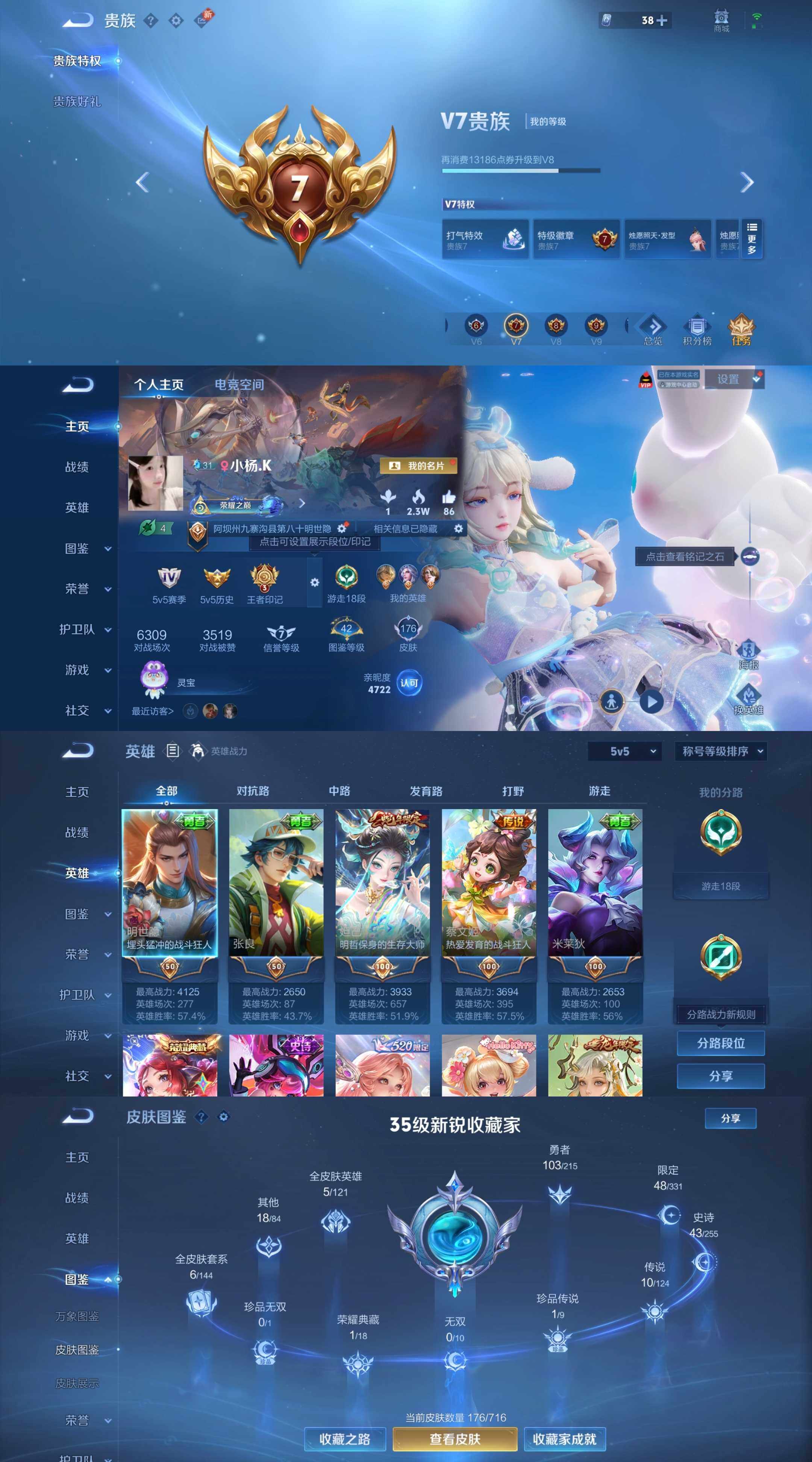 WZYXS3208437王者荣耀账号详情图2 WZYXS3208437王者荣耀账号详情图2