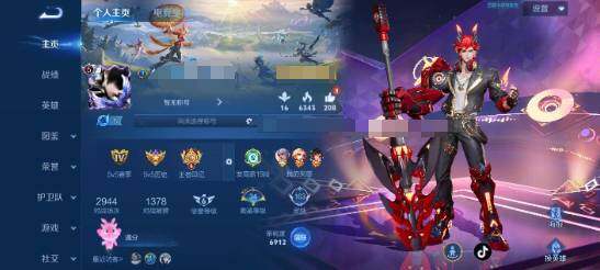WZEY3209295王者荣耀账号详情图4 WZEY3209295王者荣耀账号详情图4