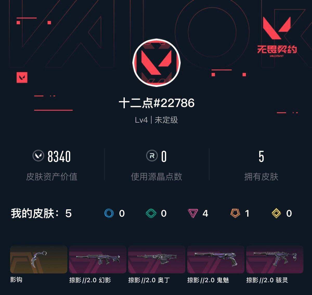 WWQEY38601无畏契约账号详情图2 WWQEY38601无畏契约账号详情图2