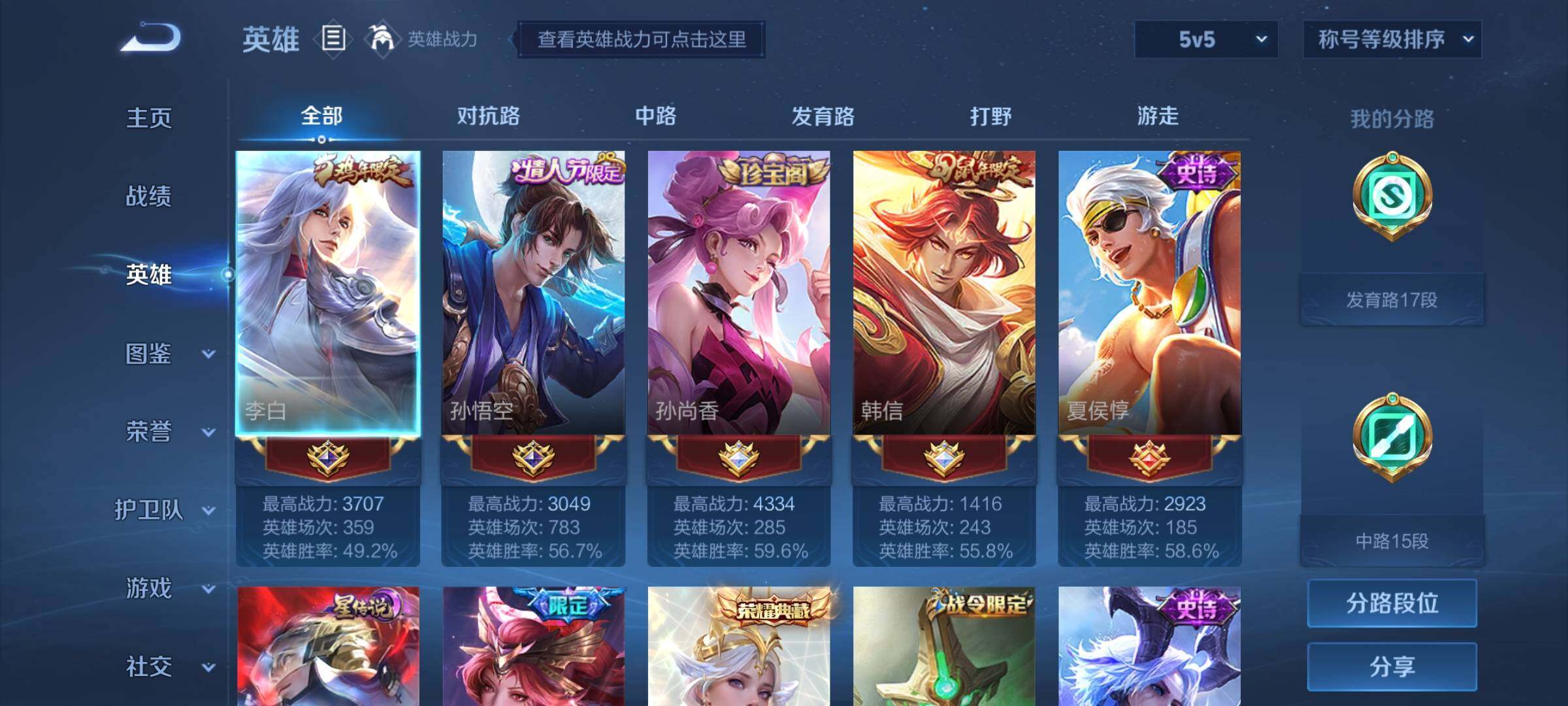 WZYXS3218211王者荣耀账号详情图3