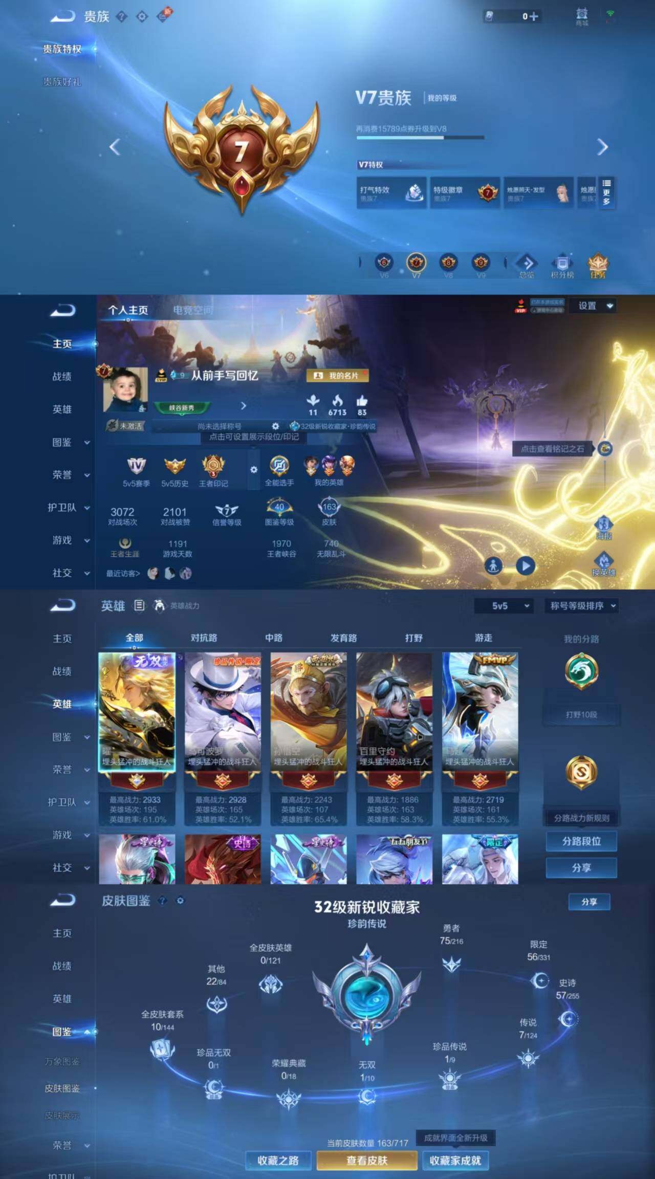 WZYXS3209814王者荣耀账号详情图2