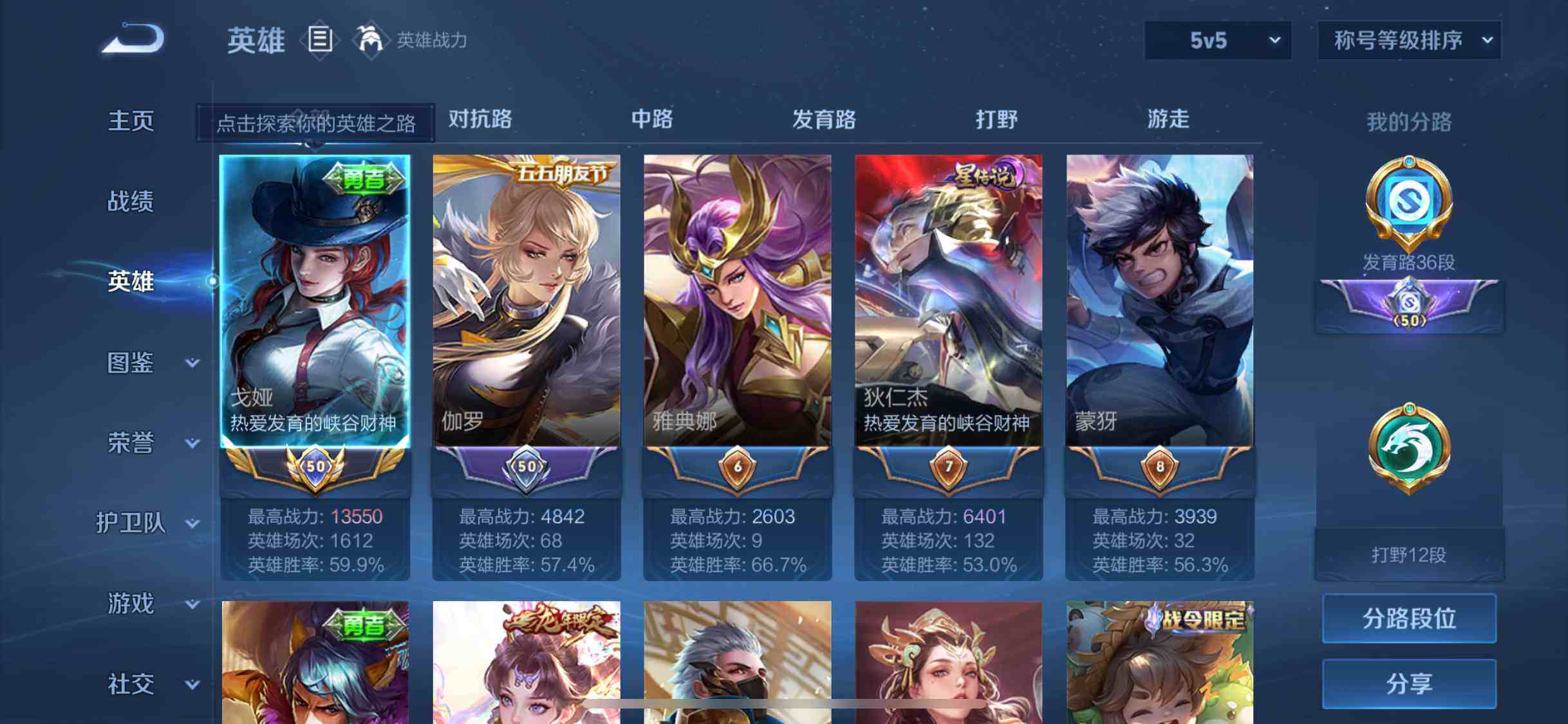 WZXS3209919王者荣耀账号详情图4