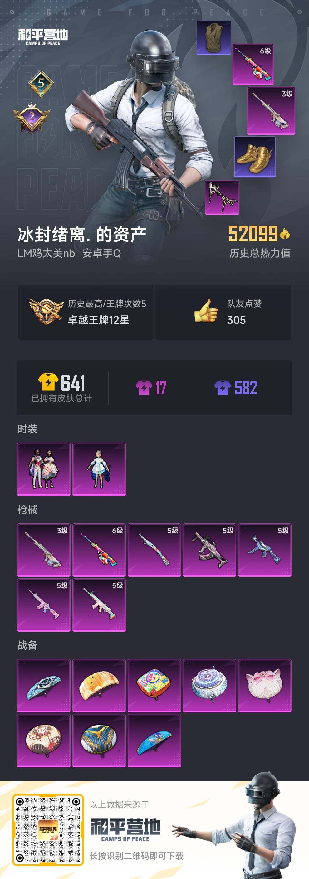 HPEY3291524和平精英账号详情图7 HPEY3291524和平精英账号详情图7