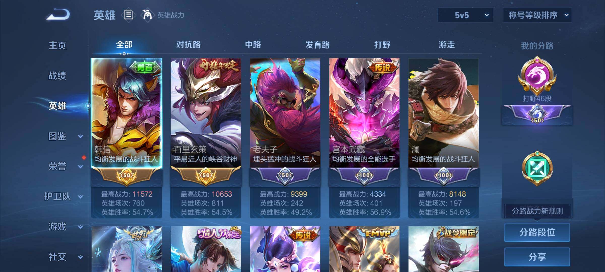 WZYXS3219976王者荣耀账号详情图3