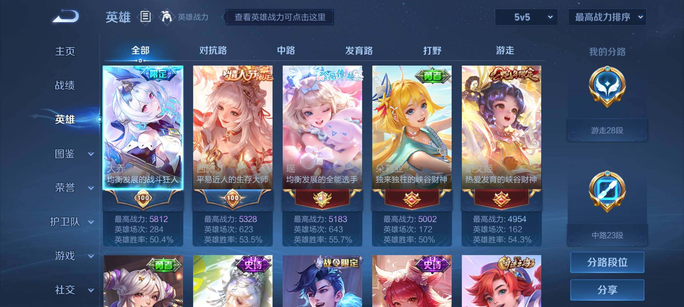 WZYXS3213151王者荣耀账号详情图3
