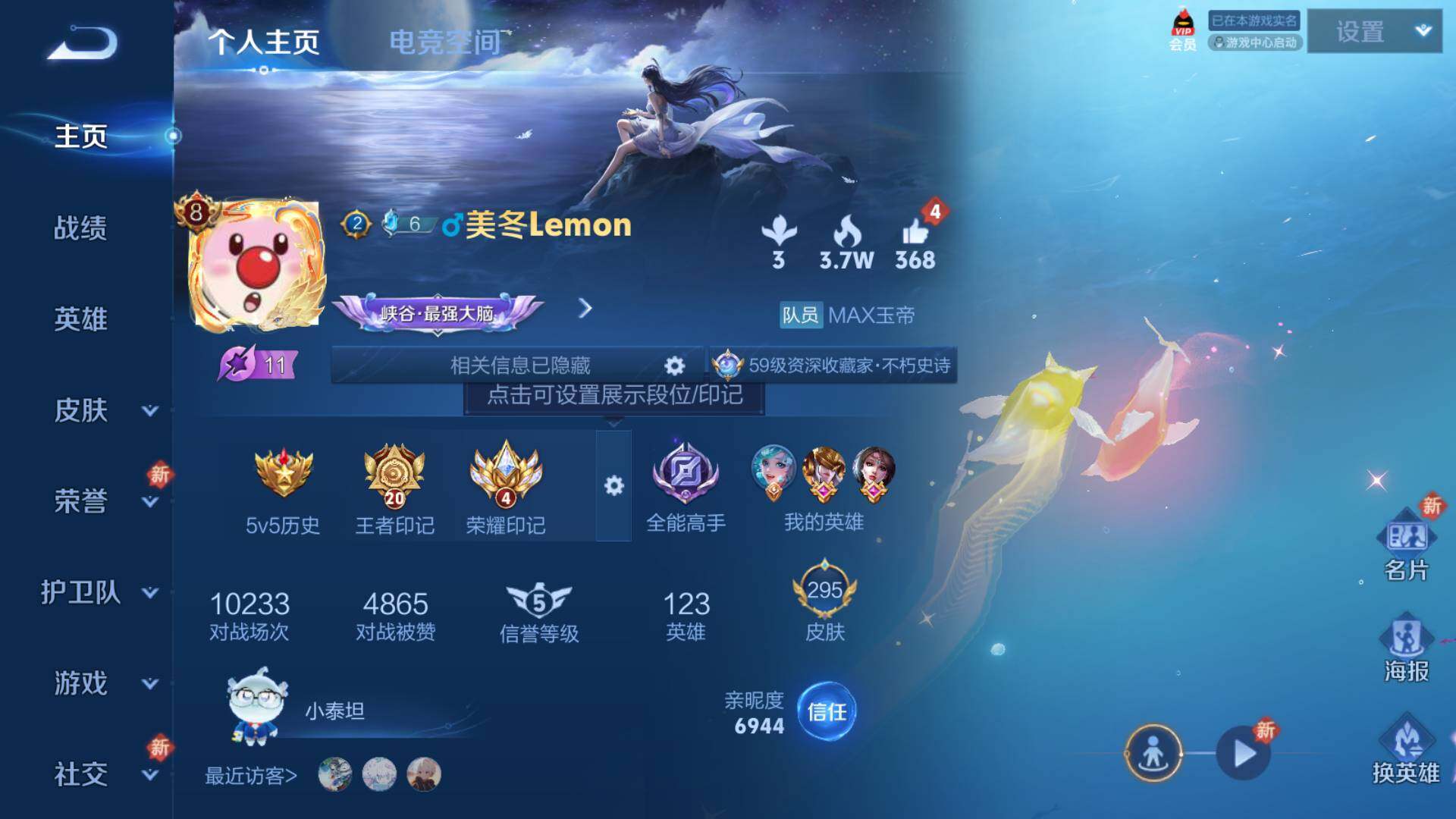 WZLFY3212374王者荣耀账号详情图13 WZLFY3212374王者荣耀账号详情图13