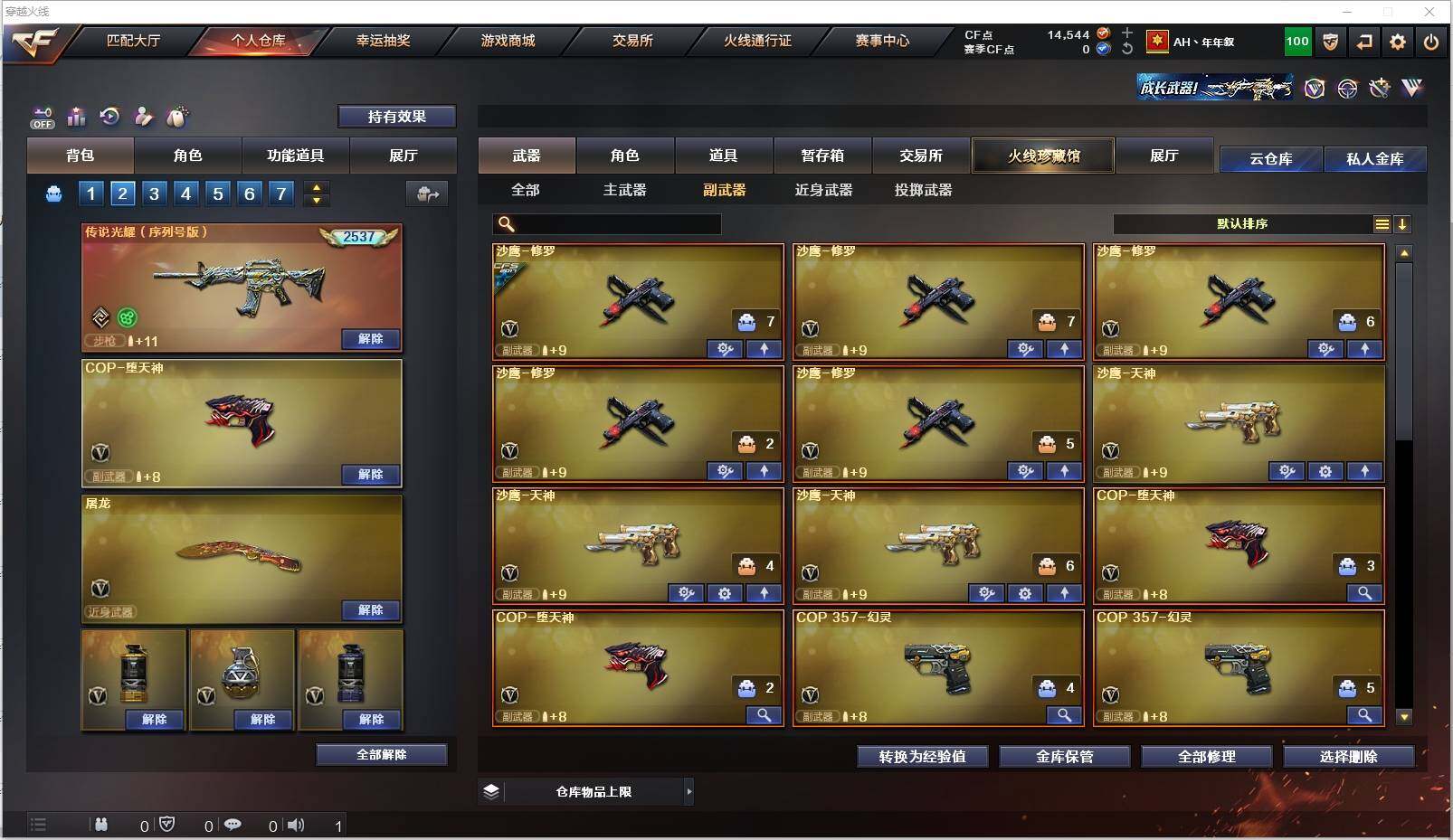 CFXS321300穿越火线账号详情图24