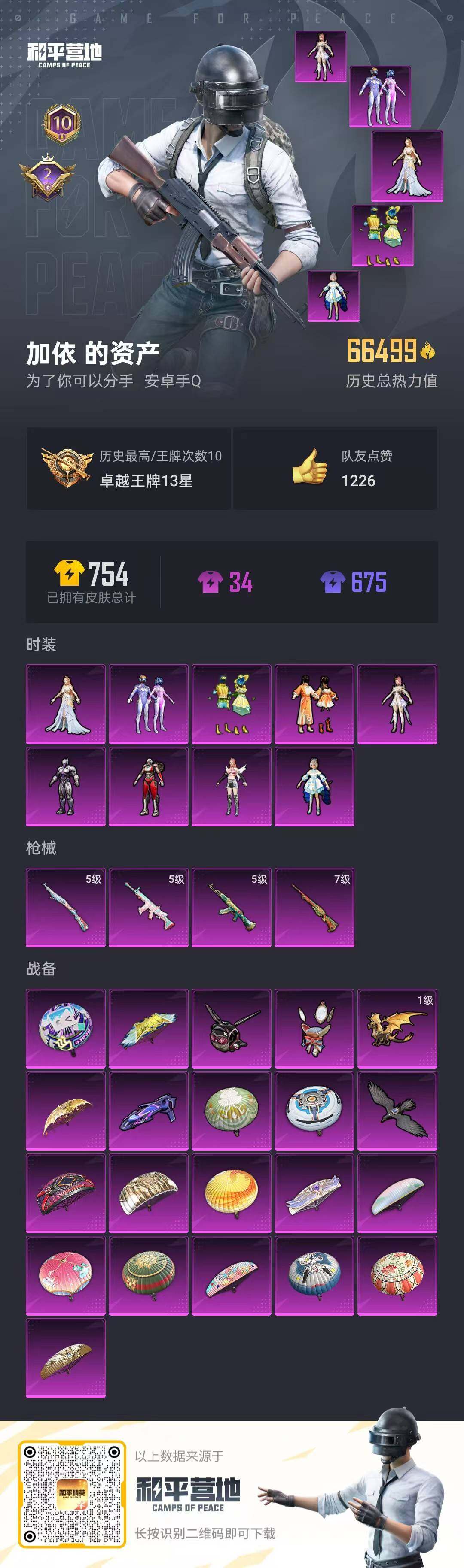 HPLFY3294305和平精英账号详情图6 HPLFY3294305和平精英账号详情图6