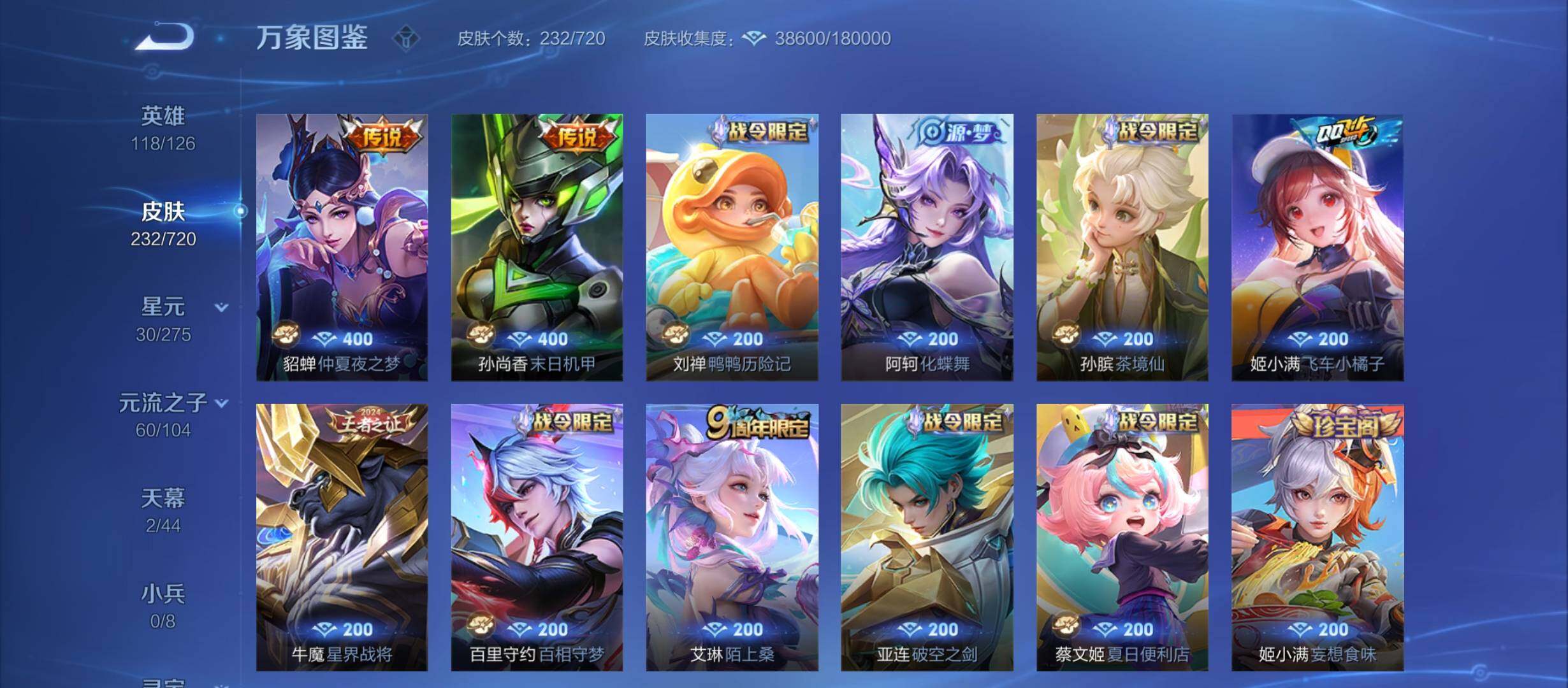 WZYXS3216487王者荣耀账号详情图7
