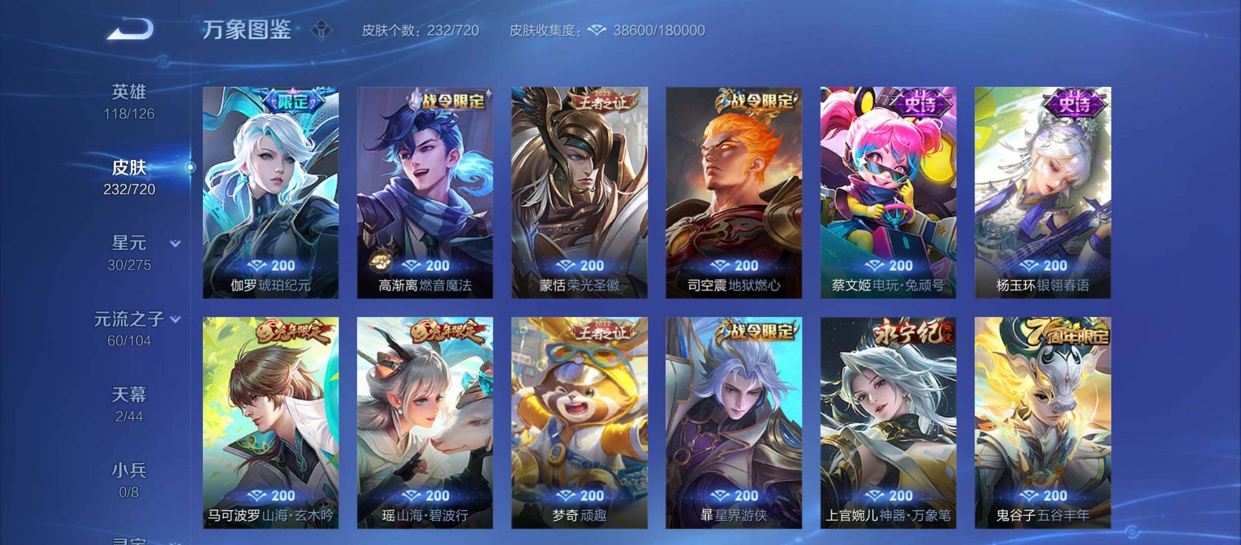 WZYXS3216487王者荣耀账号详情图8