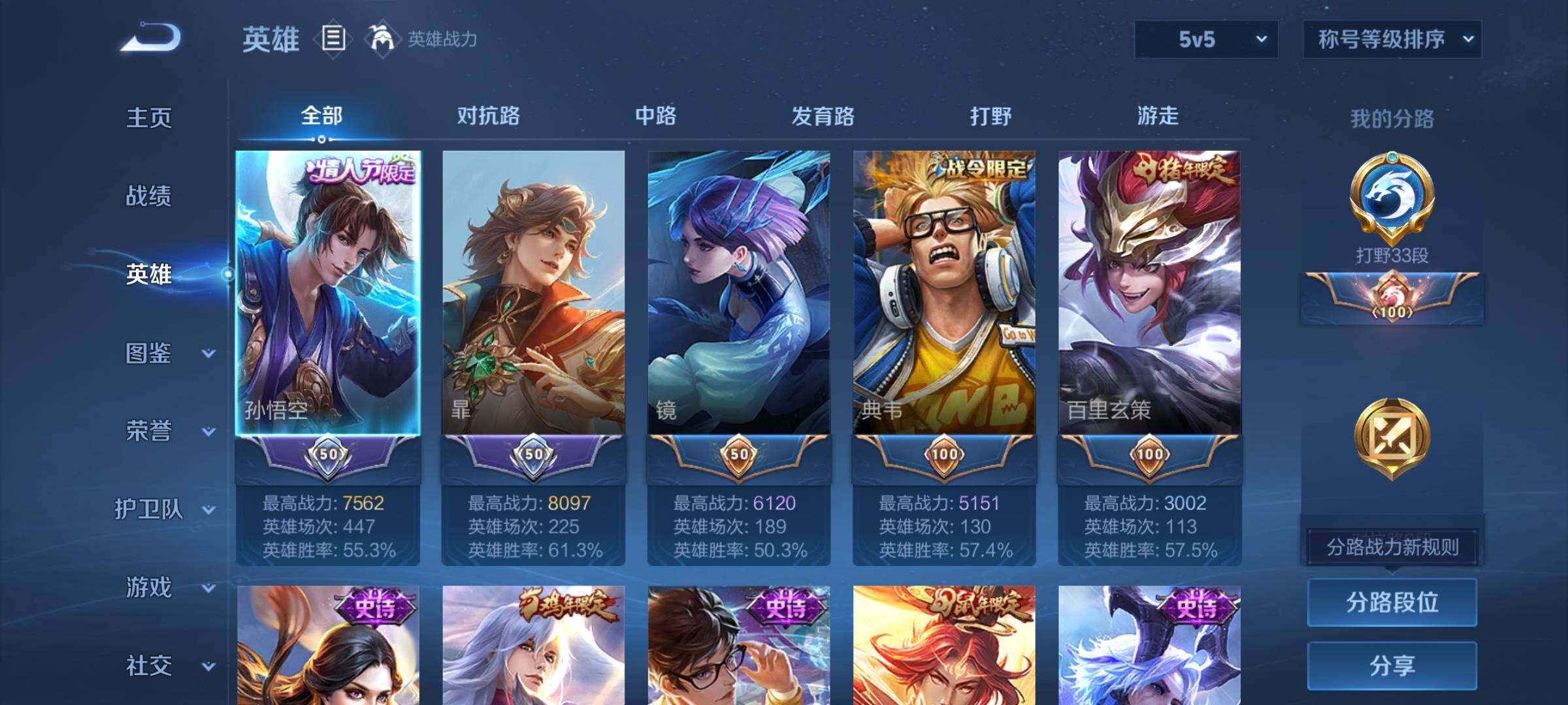 WZYXS3219732王者荣耀账号详情图3