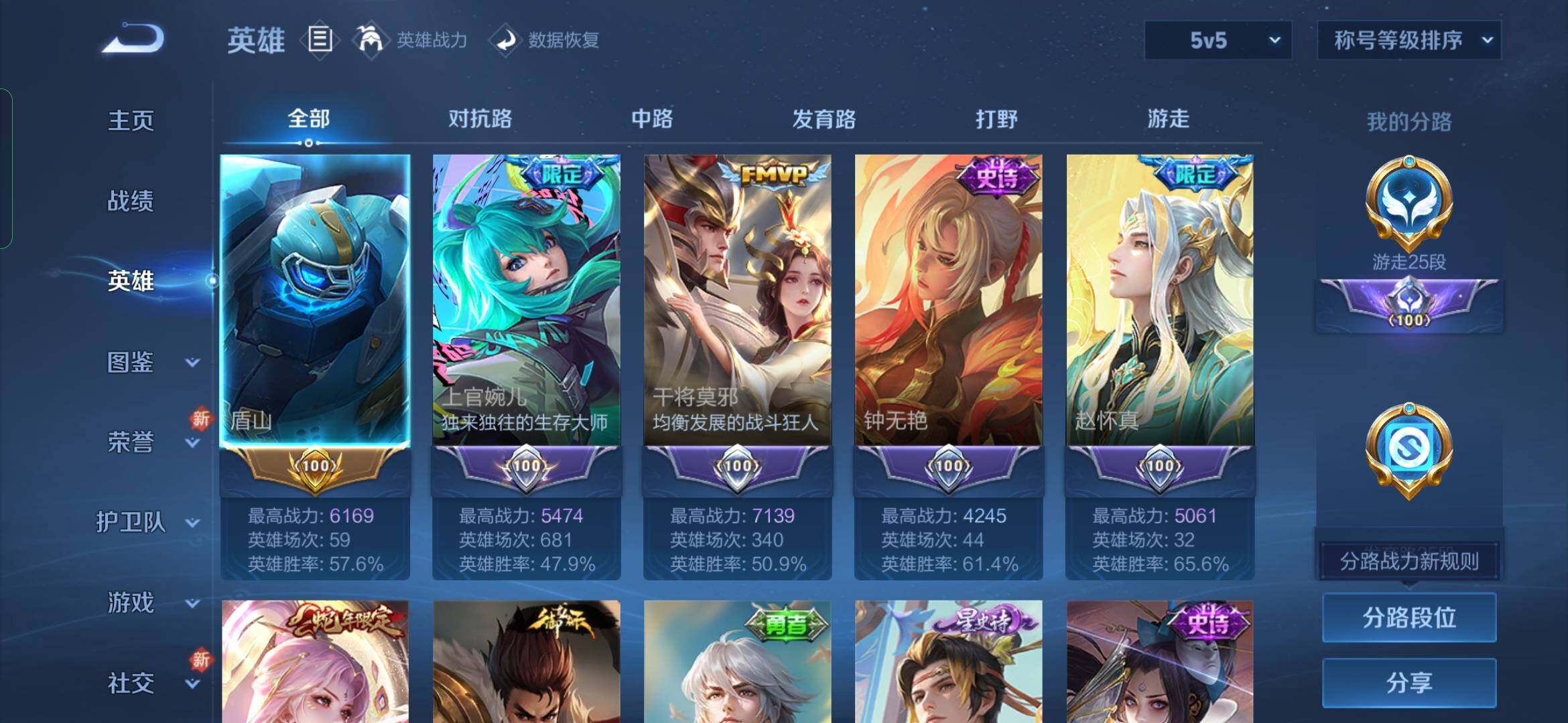 WZYXS3222660王者荣耀账号详情图2
