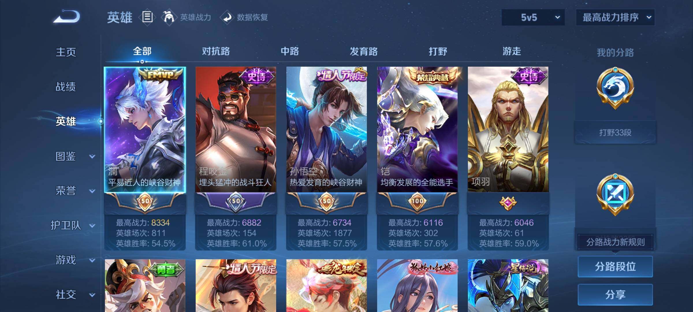 WZYXS3217388王者荣耀账号详情图3