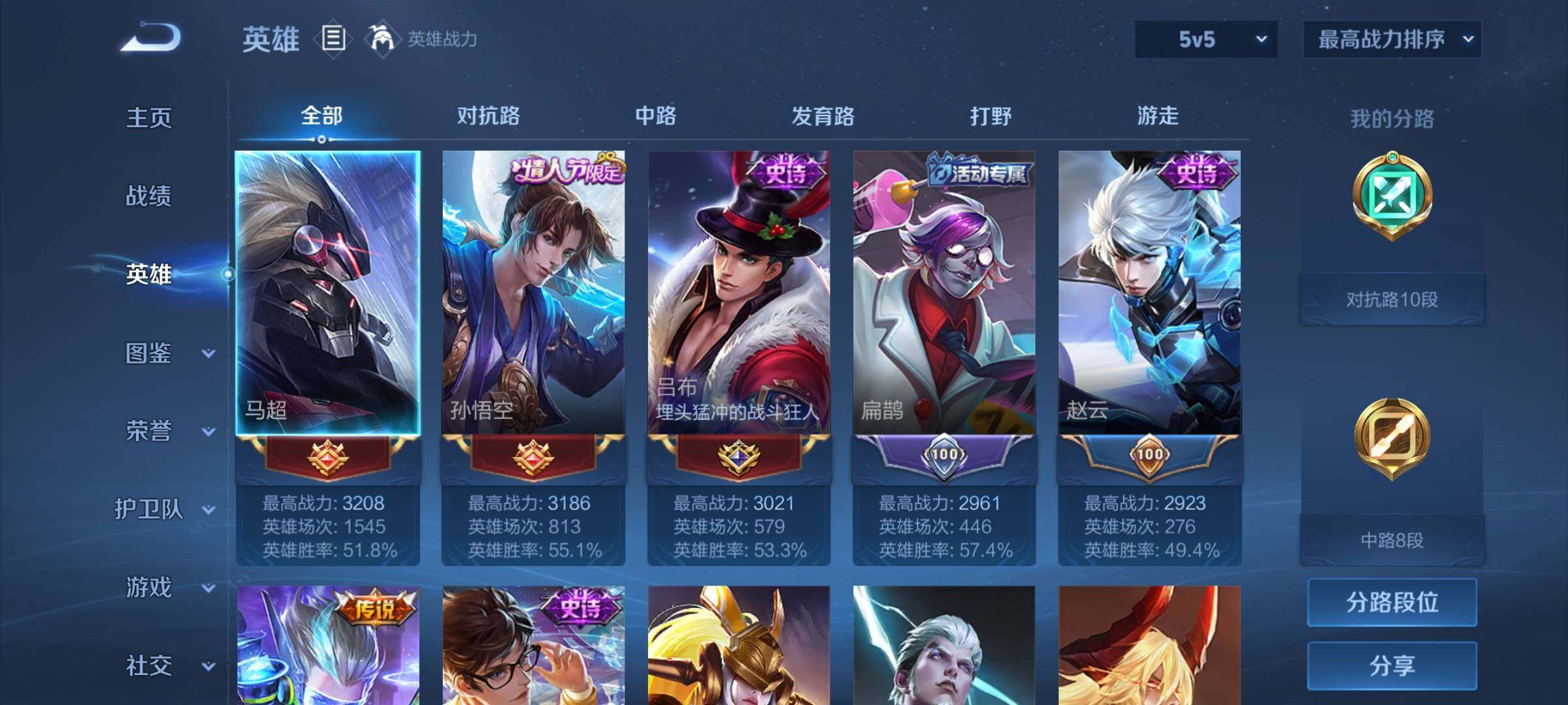 WZYXS3217436王者荣耀账号详情图3
