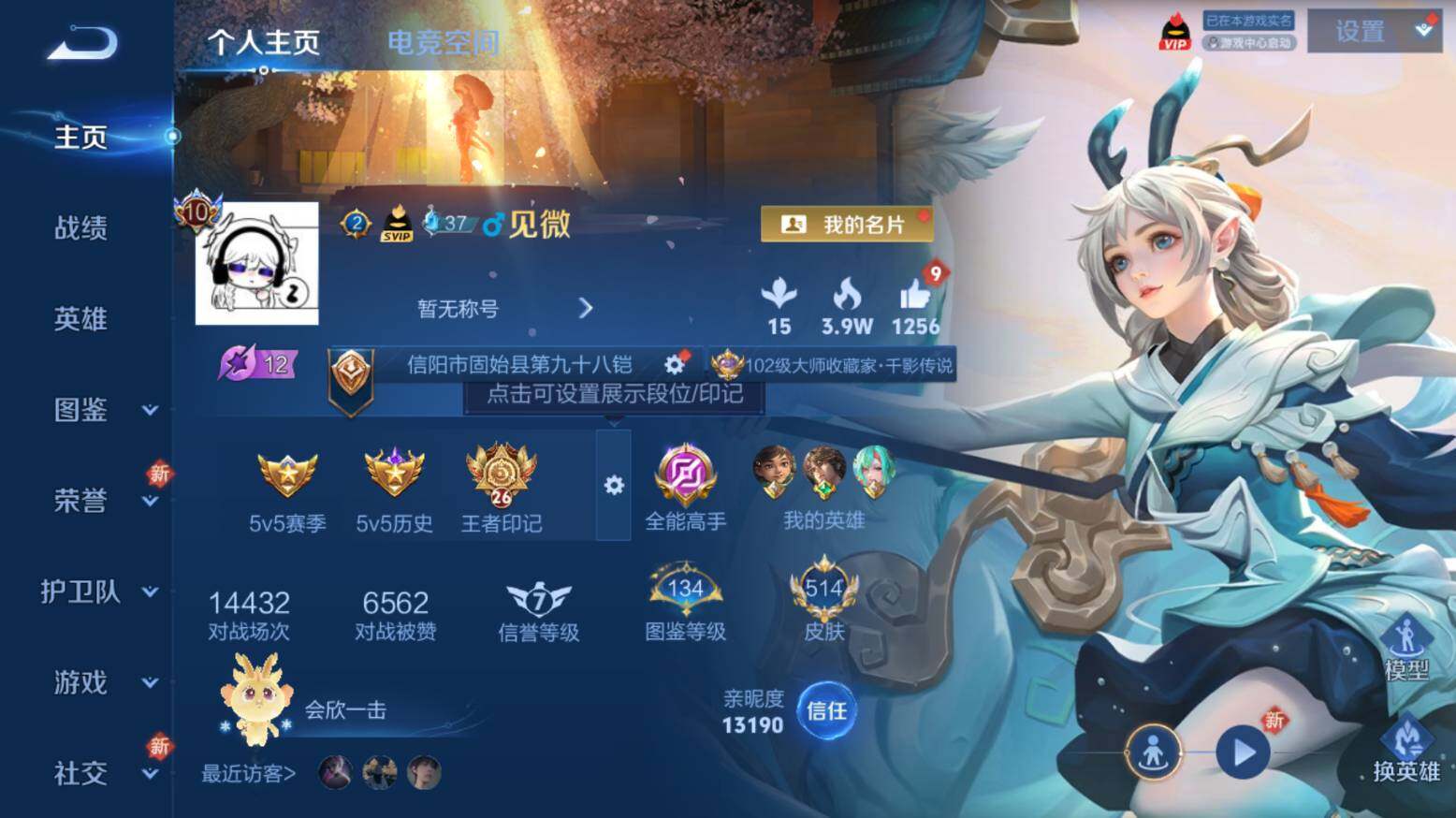 WZ033216420王者荣耀账号详情图11 WZ033216420王者荣耀账号详情图11
