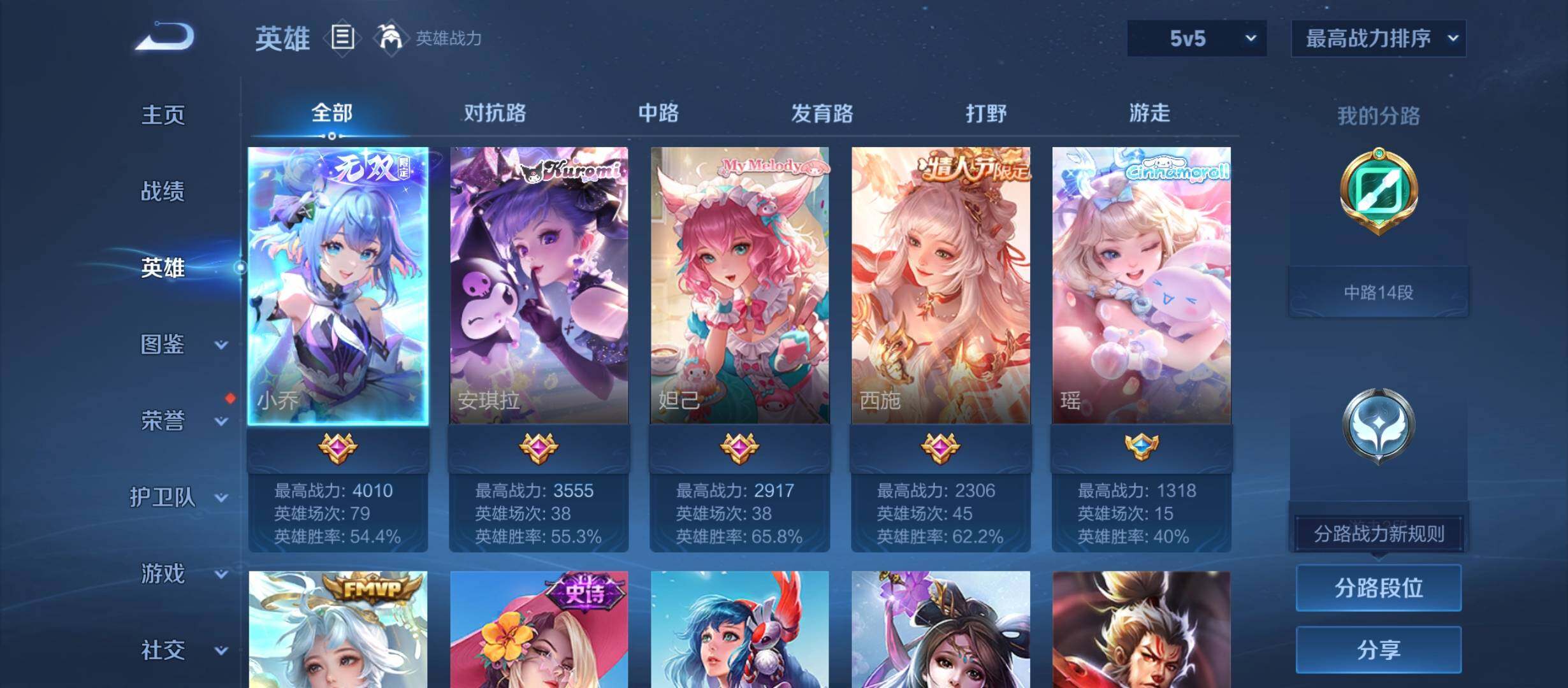 WZYXS3217417王者荣耀账号详情图2