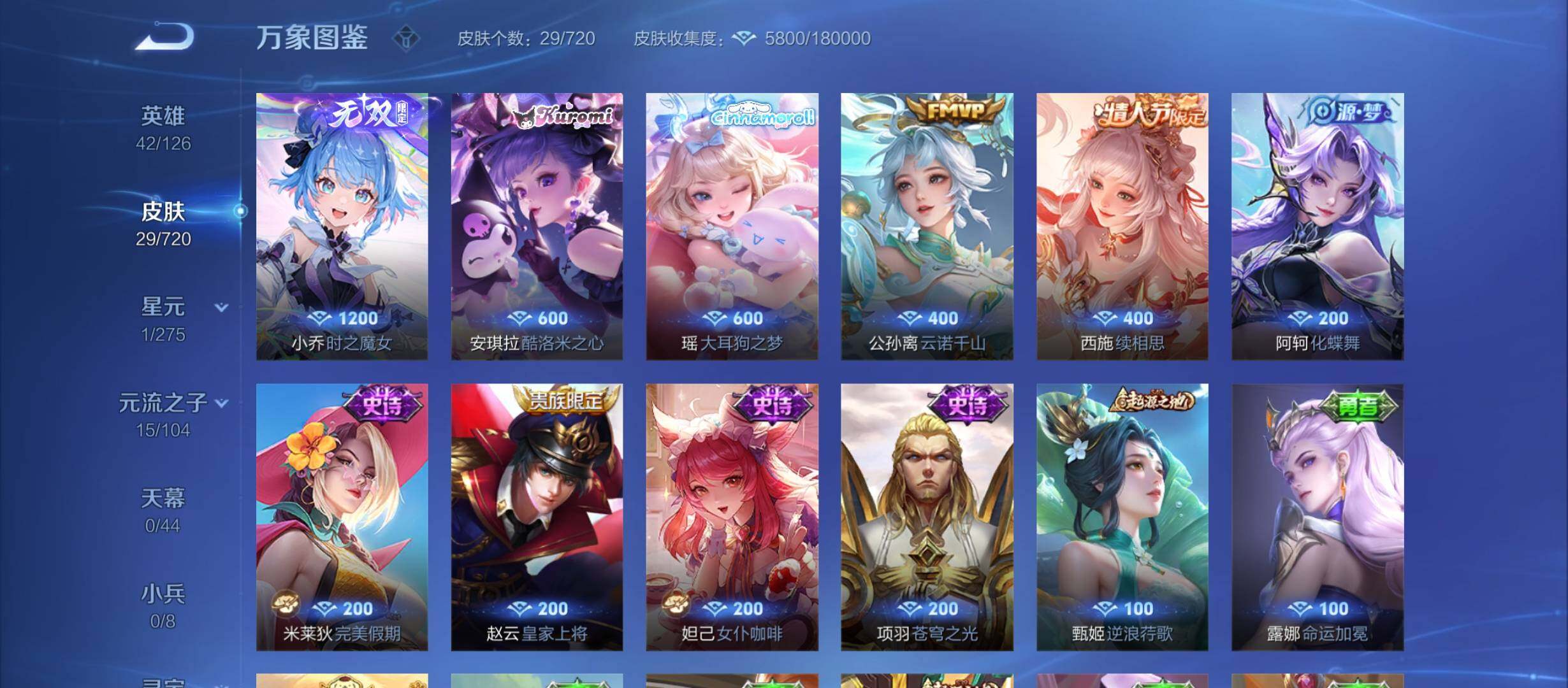 WZYXS3217417王者荣耀账号详情图4