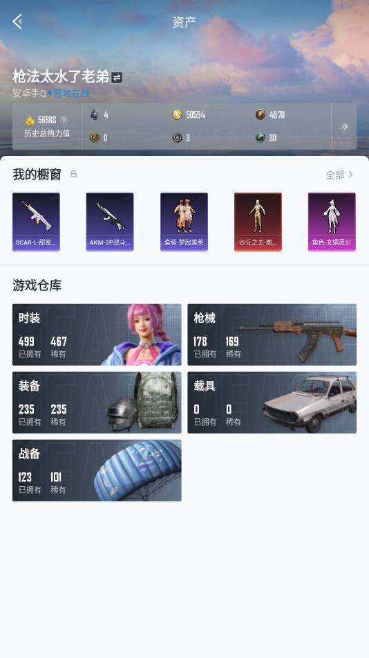 HP033295491和平精英账号详情图21