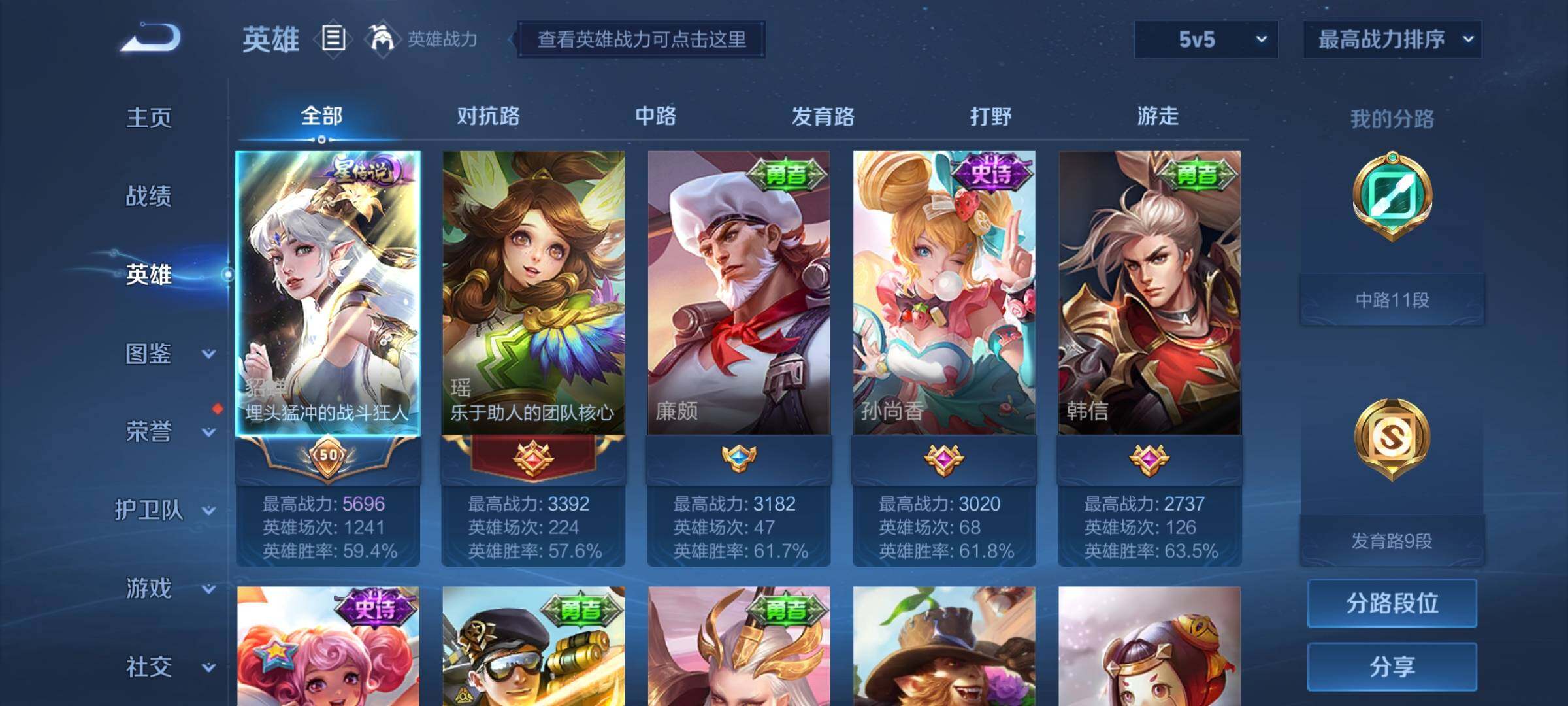 WZYXS3217381王者荣耀账号详情图3