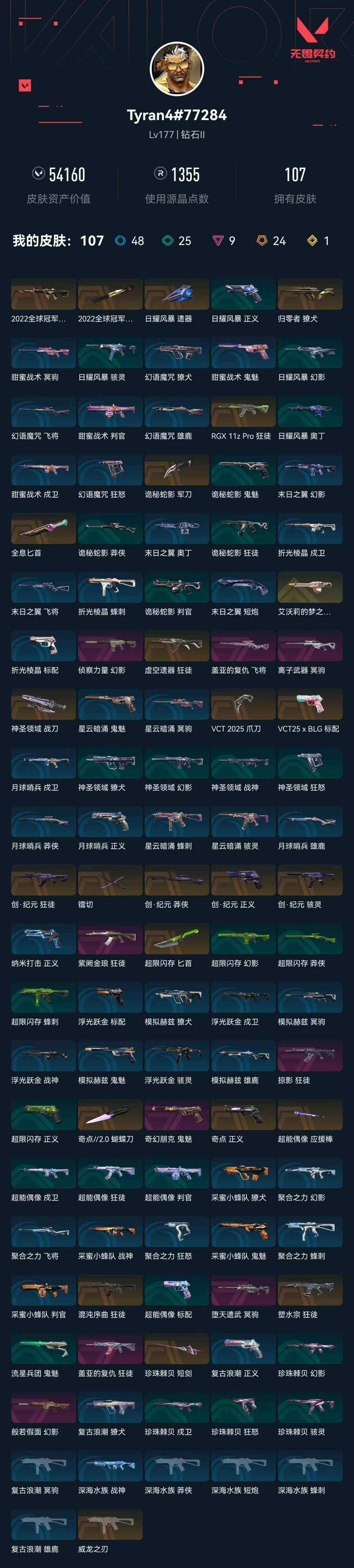 WWQXL38771无畏契约账号详情图2 WWQXL38771无畏契约账号详情图2