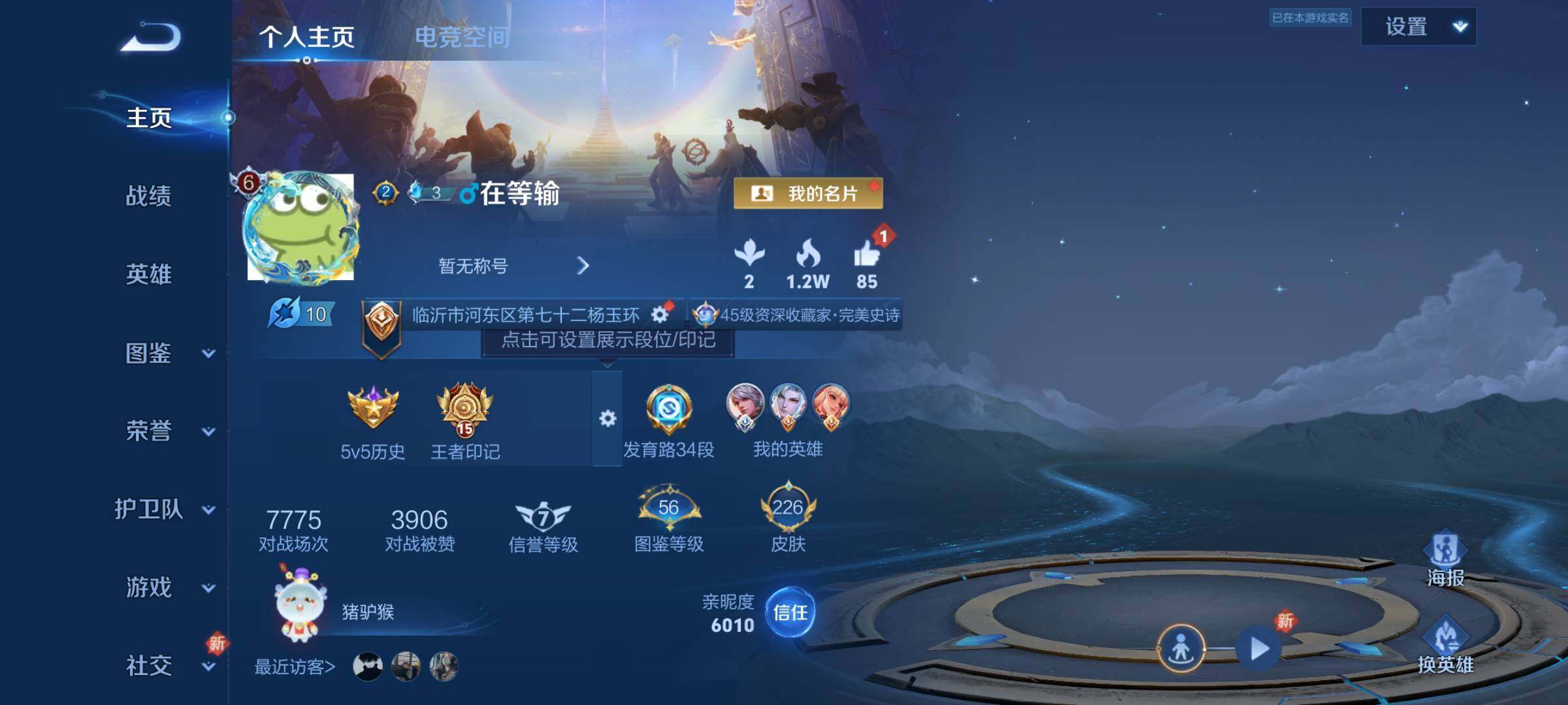 WZJM3223555王者荣耀账号详情图8 WZJM3223555王者荣耀账号详情图8