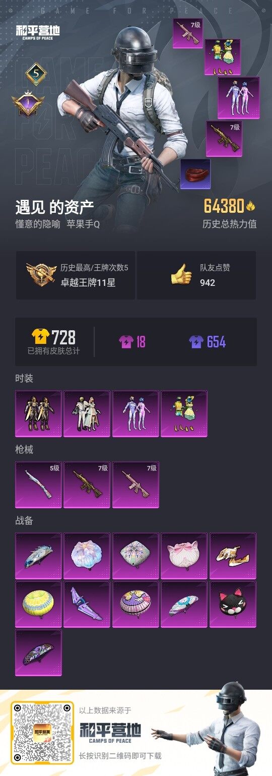 HPLE3297037和平精英账号详情图2 HPLE3297037和平精英账号详情图2