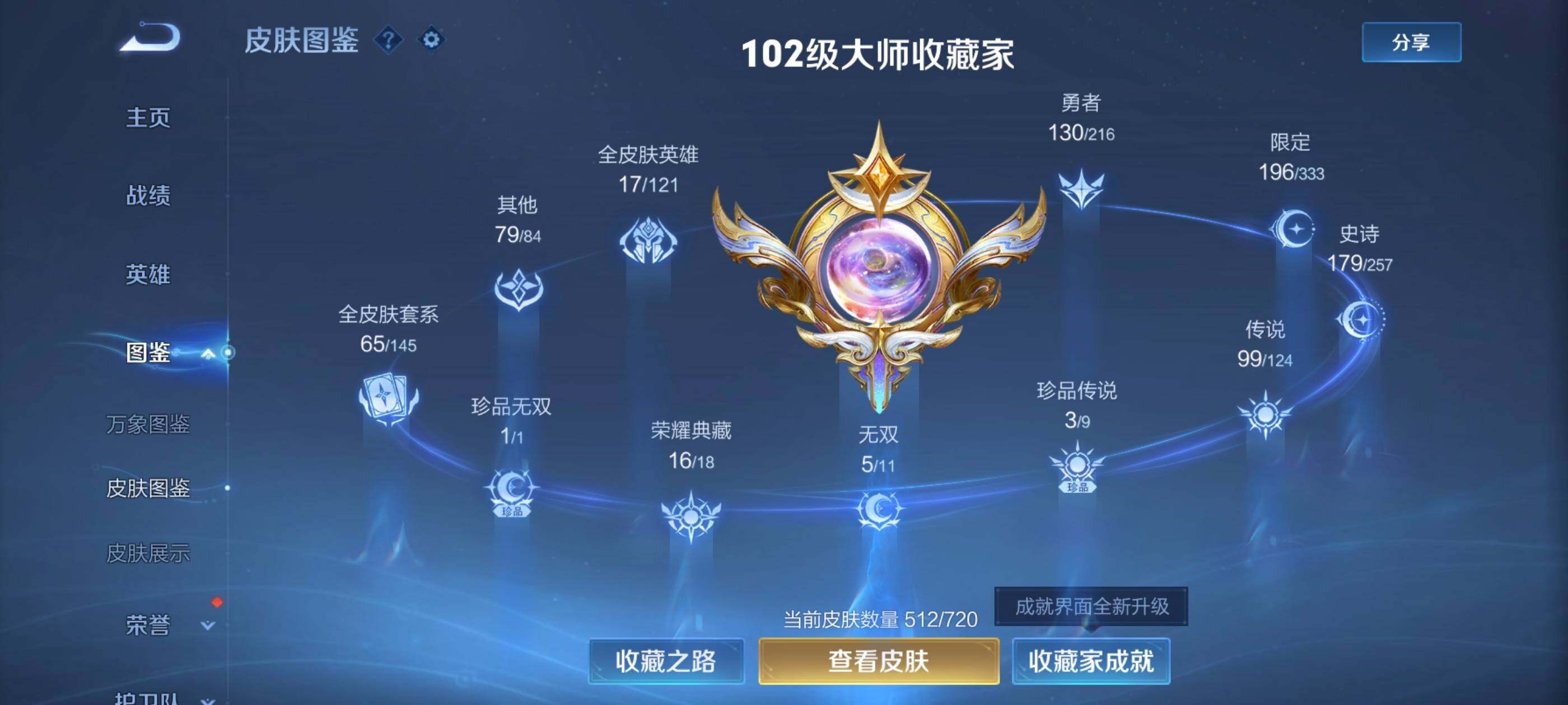 WZXS3217612王者荣耀账号详情图2