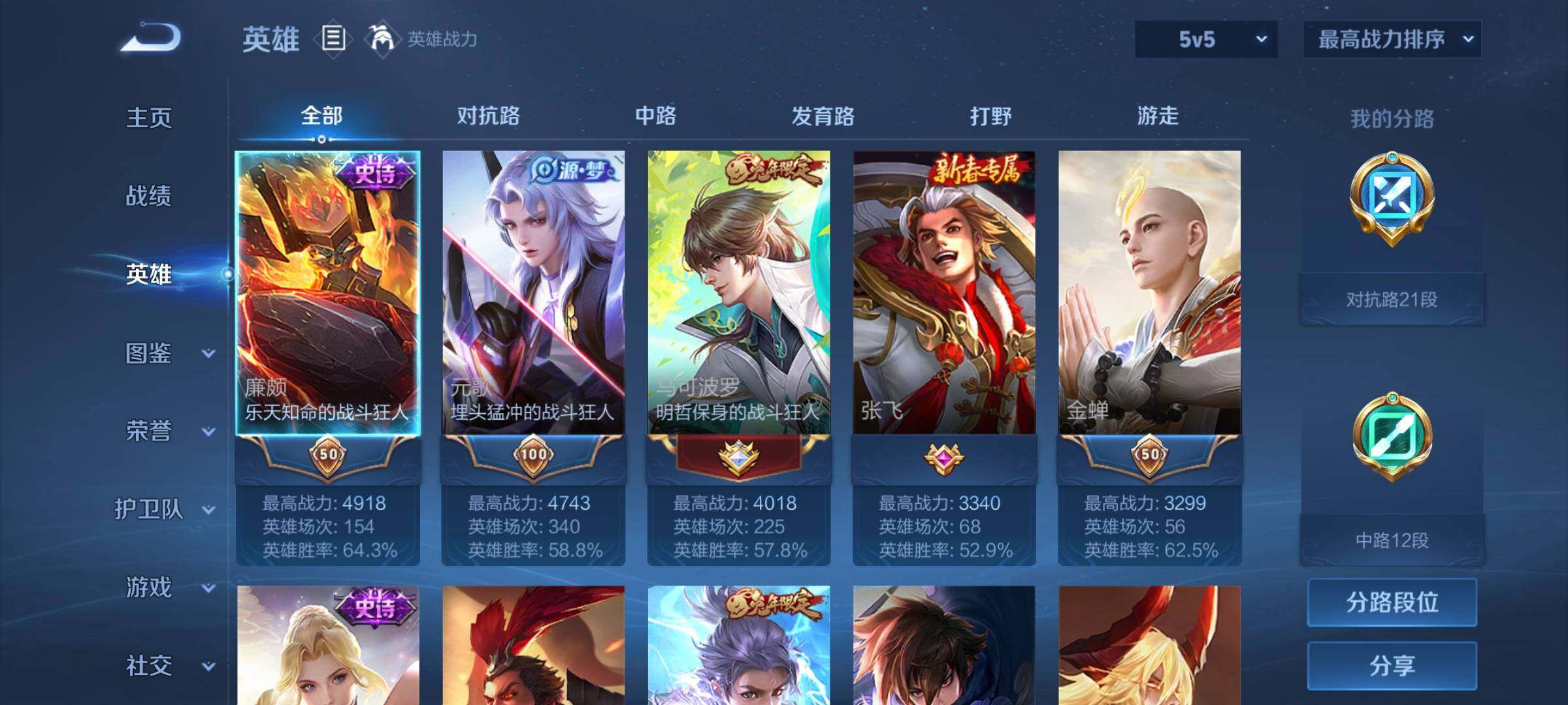 WZYXS3219238王者荣耀账号详情图3