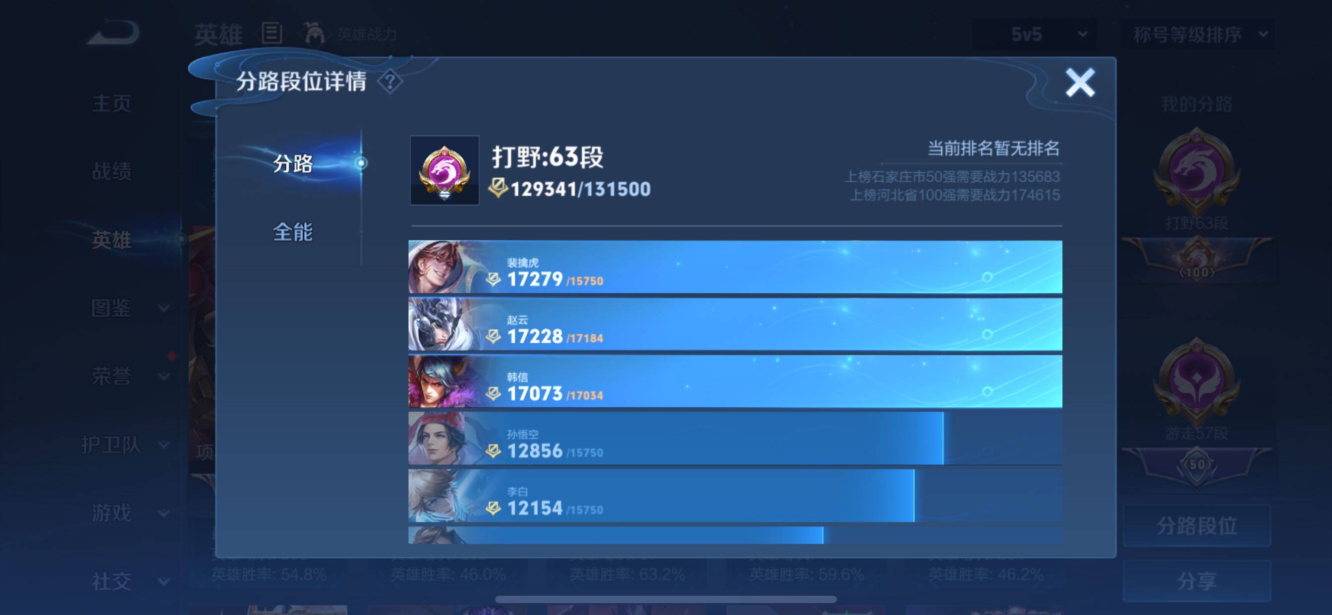 WZYXS3219249王者荣耀账号详情图8 WZYXS3219249王者荣耀账号详情图8